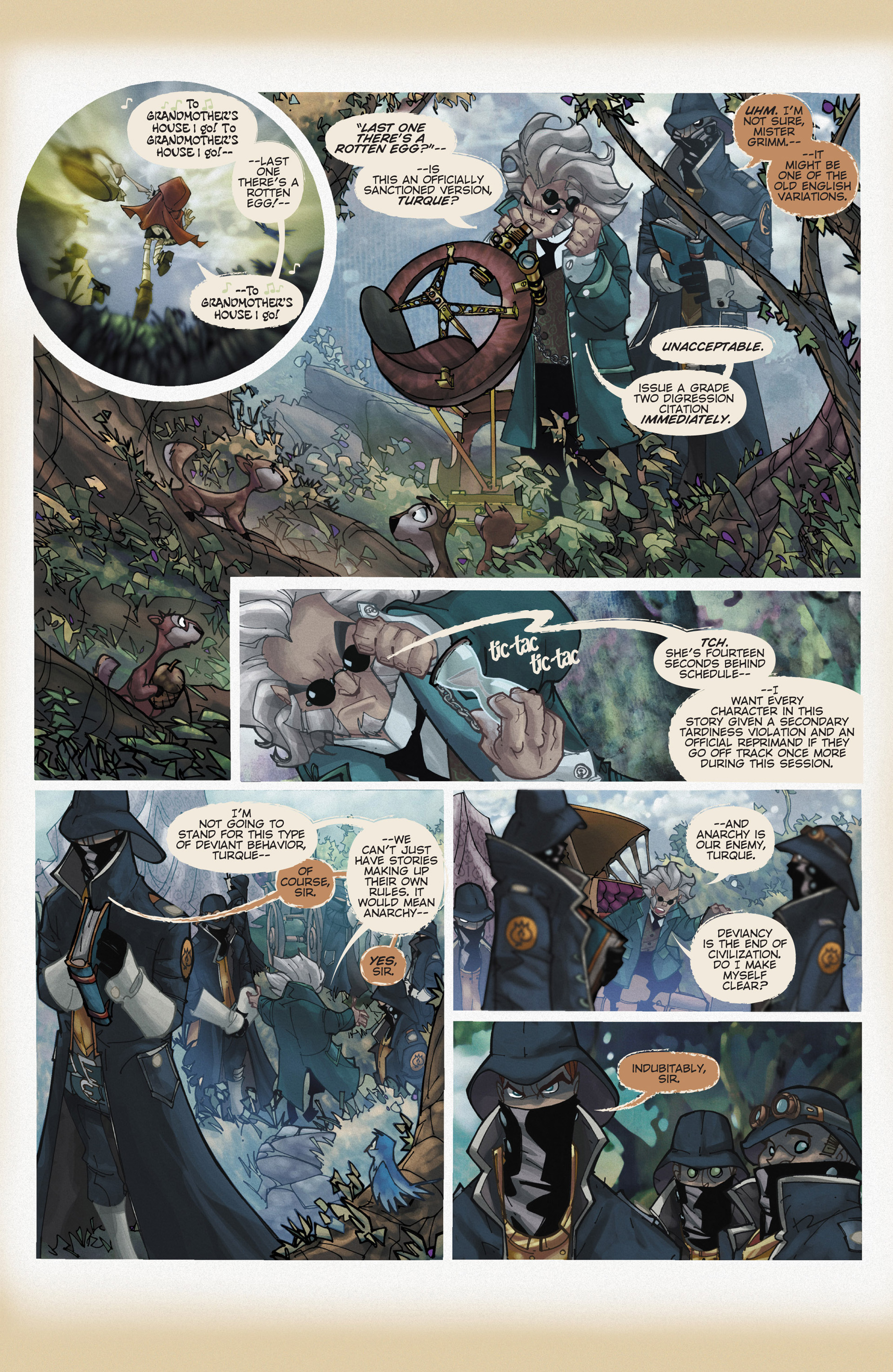 Read online Fairy Quest: Outlaws comic -  Issue #1 - 7
