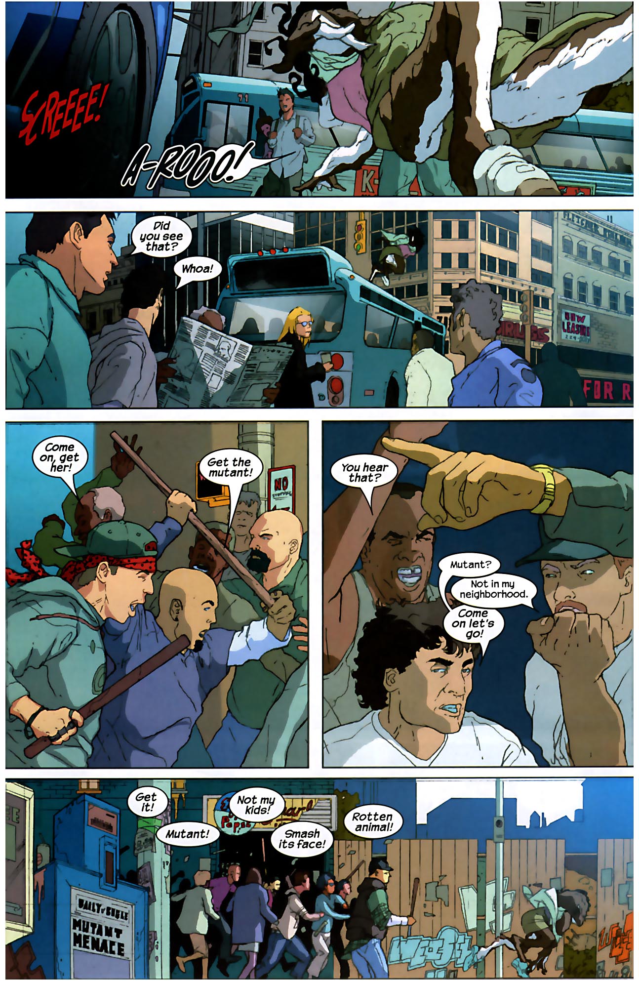 Read online NYX comic -  Issue #5 - 22