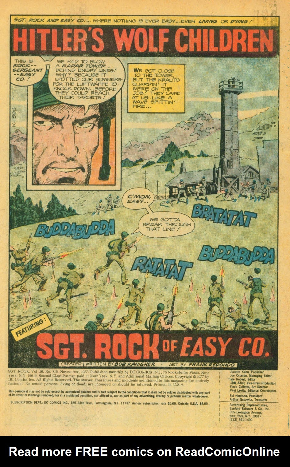 Read online Sgt. Rock comic -  Issue #310 - 3