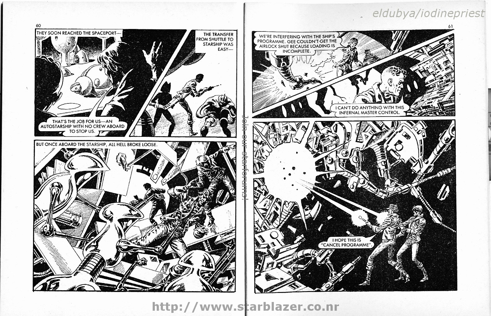 Read online Starblazer comic -  Issue #154 - 32