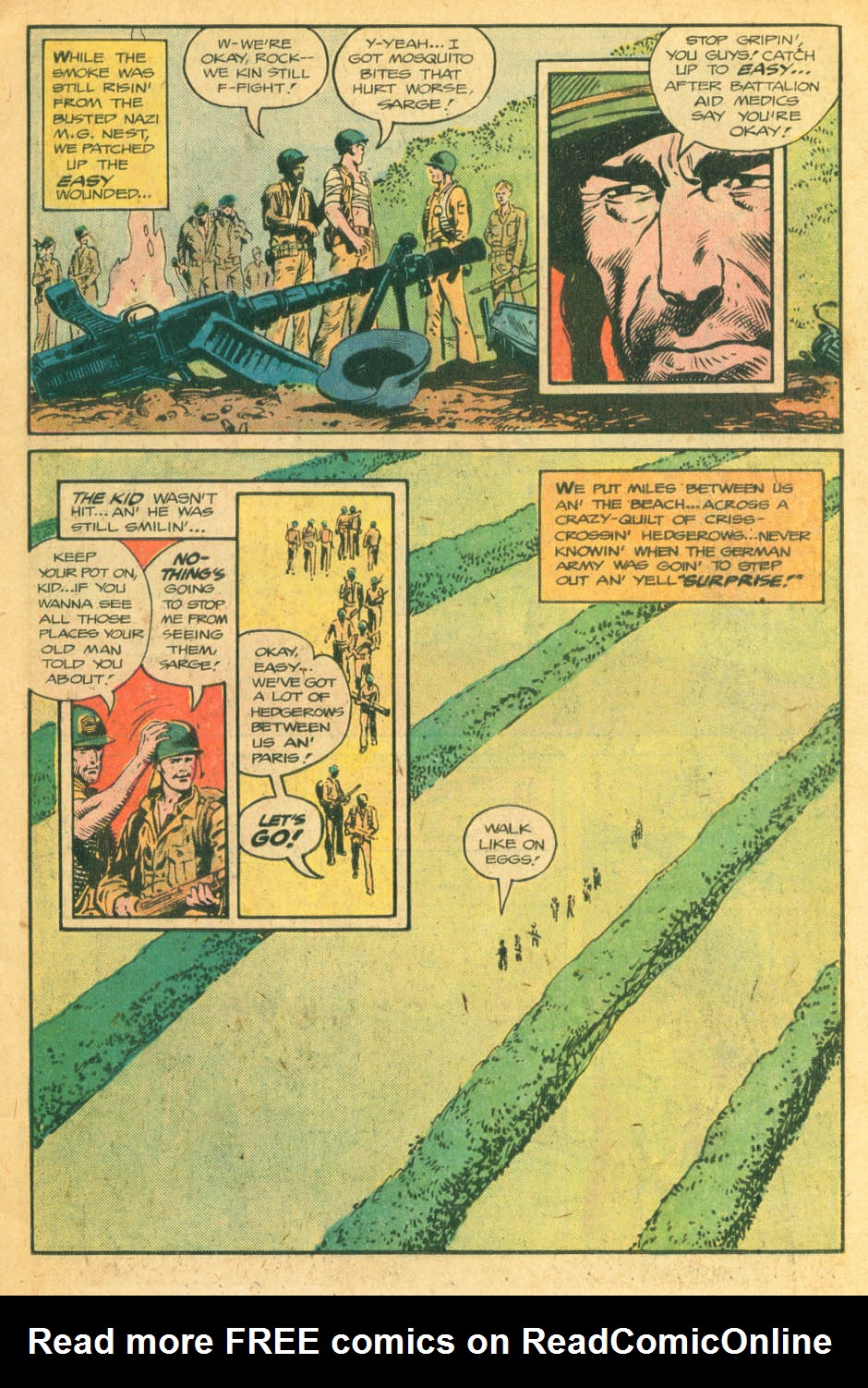 Read online Our Army at War (1952) comic -  Issue #298 - 10