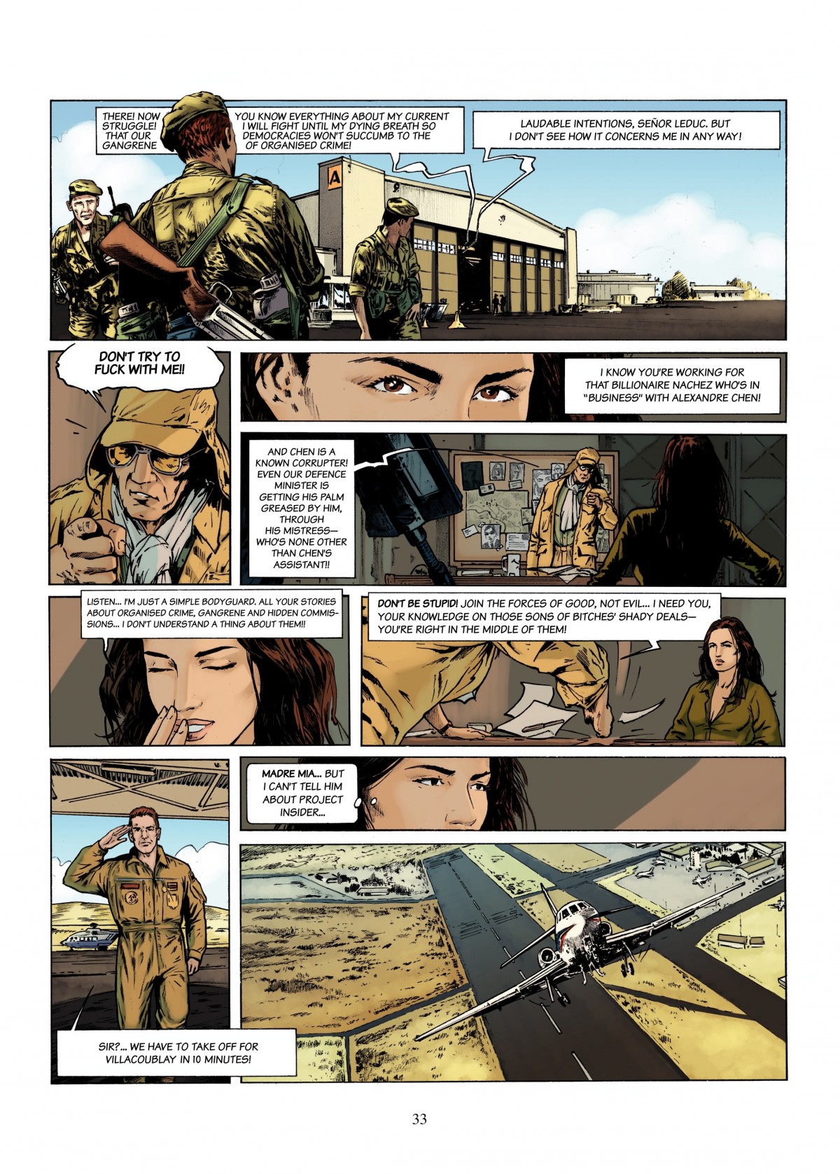 Read online Insiders comic -  Issue #3 - 35