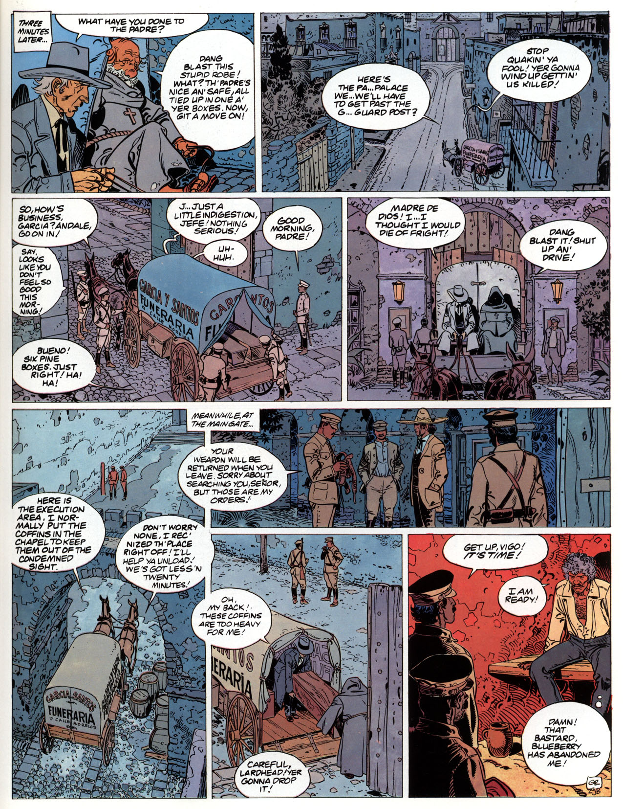 Read online Epic Graphic Novel: Blueberry comic -  Issue #5 - 35