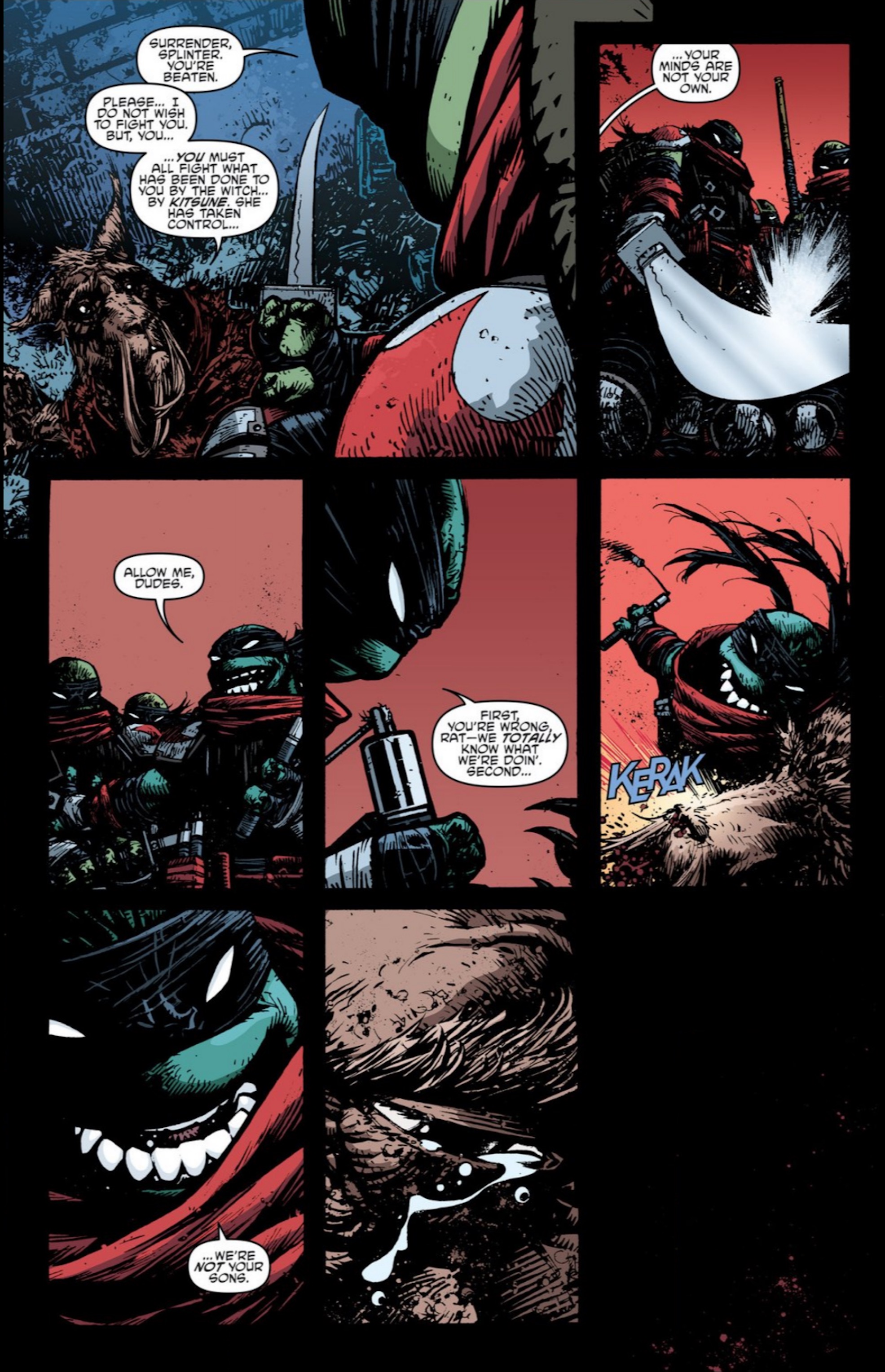 Read online Teenage Mutant Ninja Turtles Deviations comic -  Issue # Full - 11