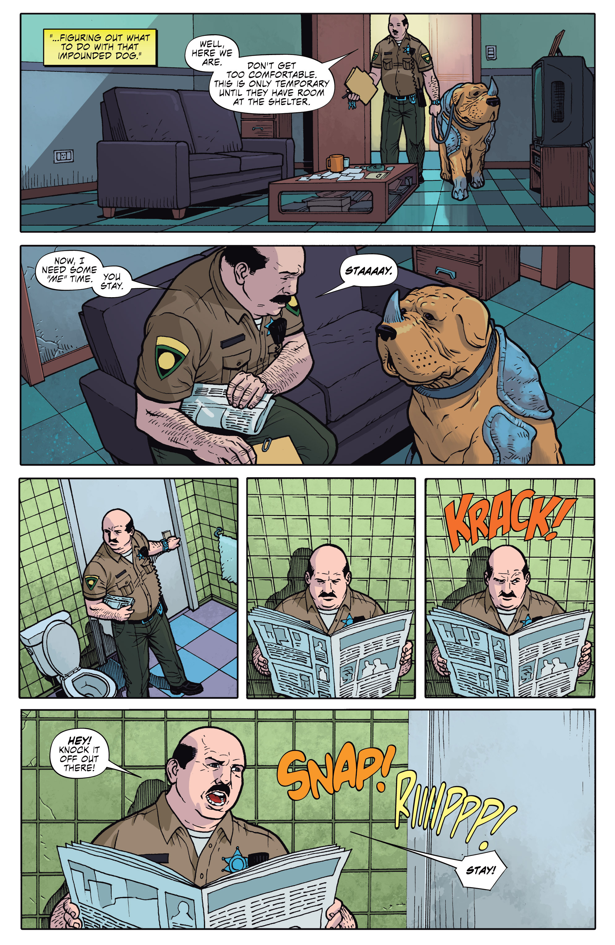 Read online Creature Cops: Special Varmint Unit comic -  Issue #3 - 8
