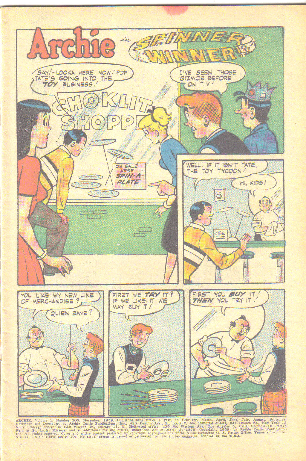 Read online Archie Comics comic -  Issue #105 - 3