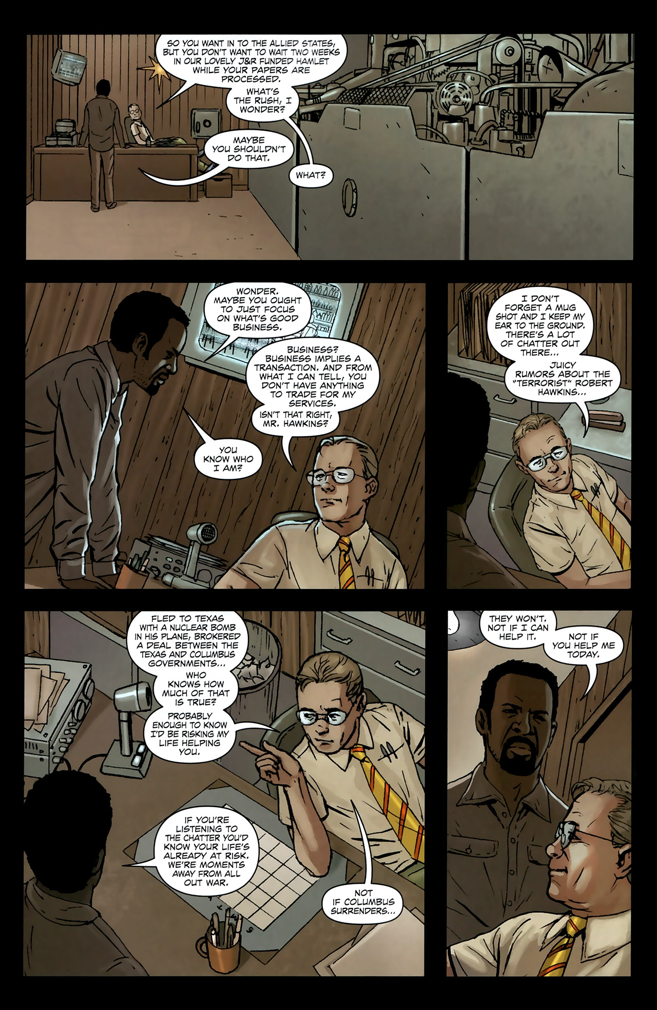 Read online Jericho comic -  Issue #2 - 13