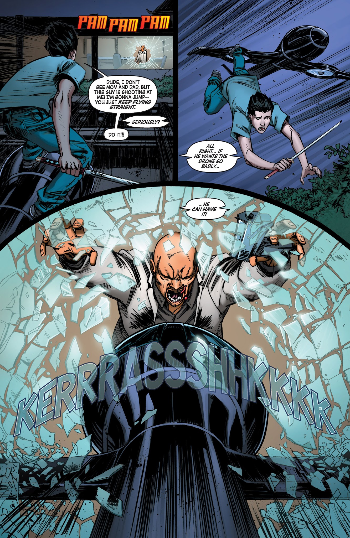 Read online Legend of the Shadow Clan comic -  Issue #5 - 21