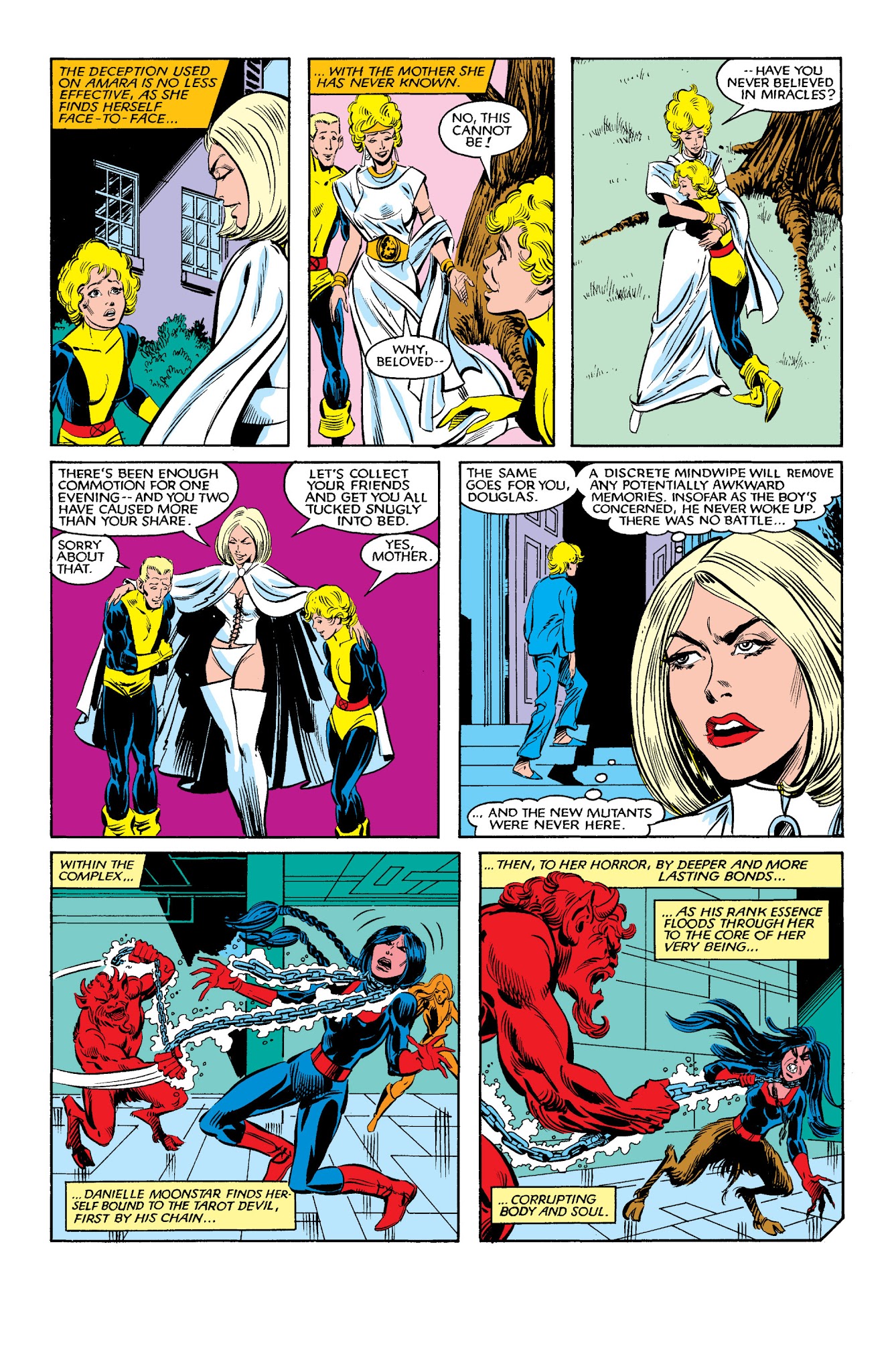 Read online New Mutants Classic comic -  Issue # TPB 2 - 206