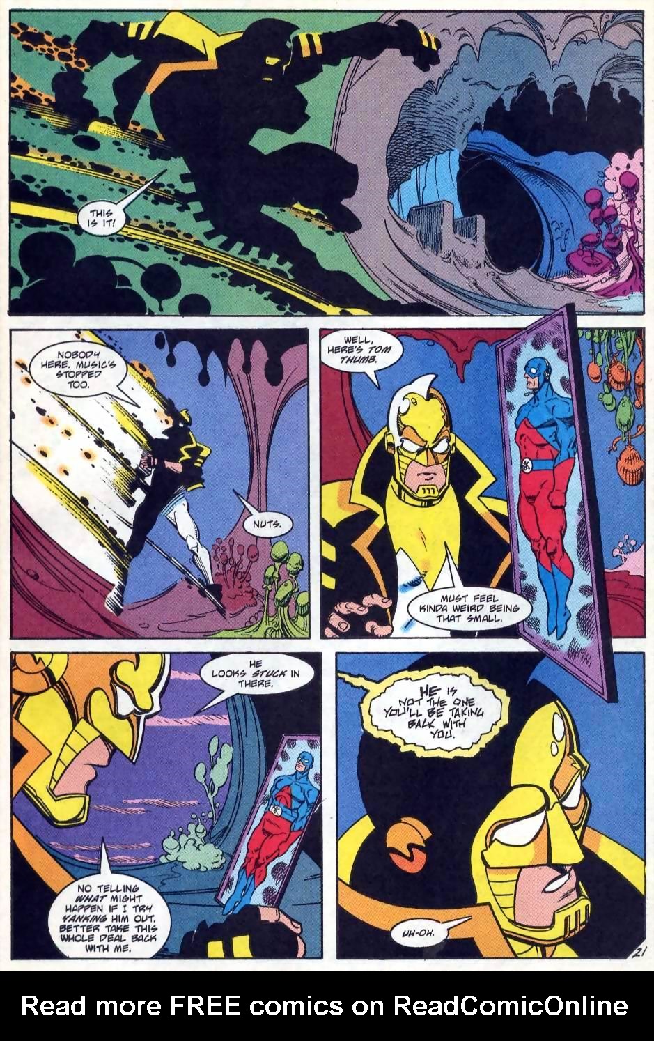 Read online Justice League America comic -  Issue #76 - 22