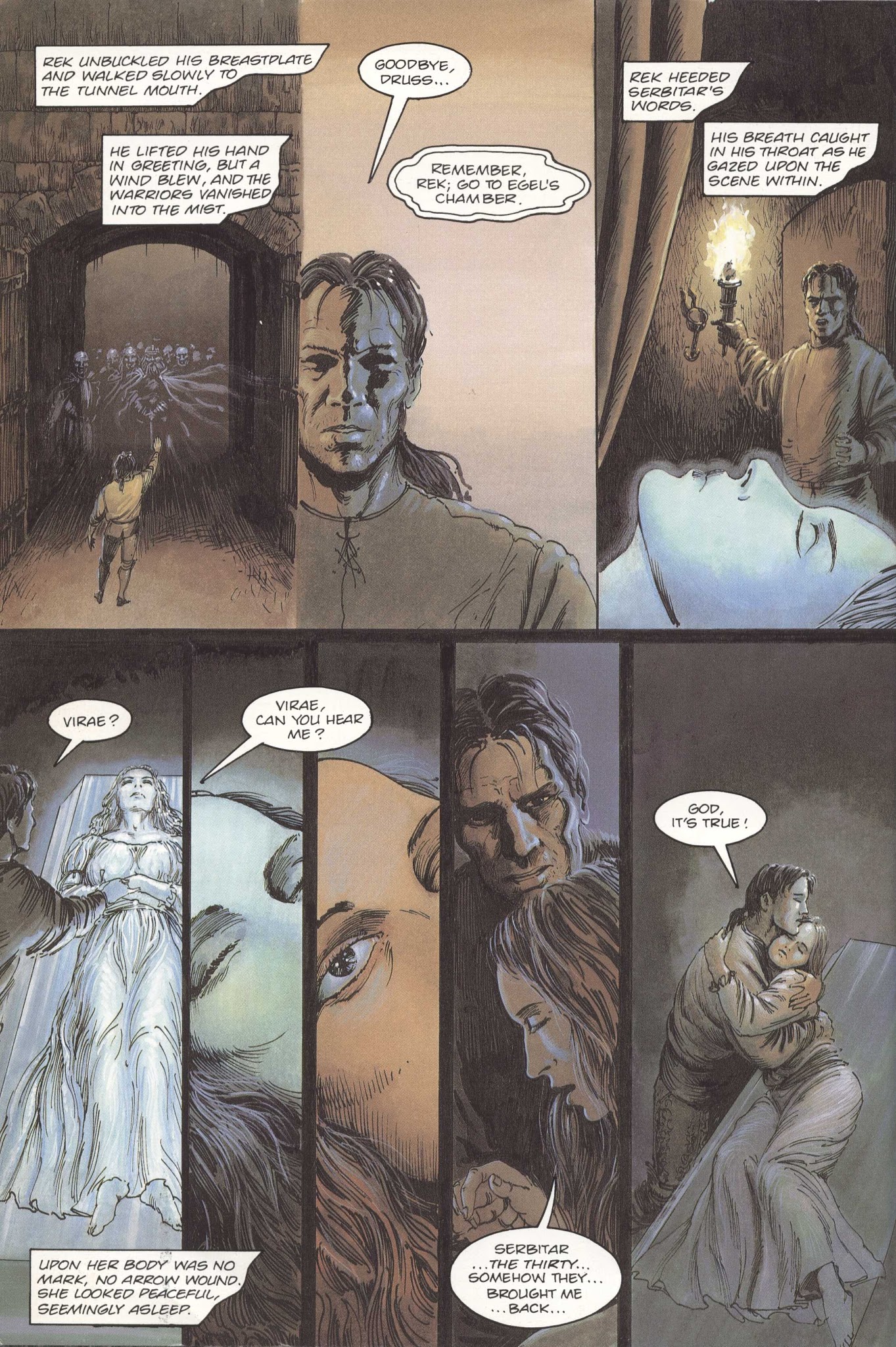 Read online David Gemmell's Legend: A Graphic Novel comic -  Issue # TPB - 95