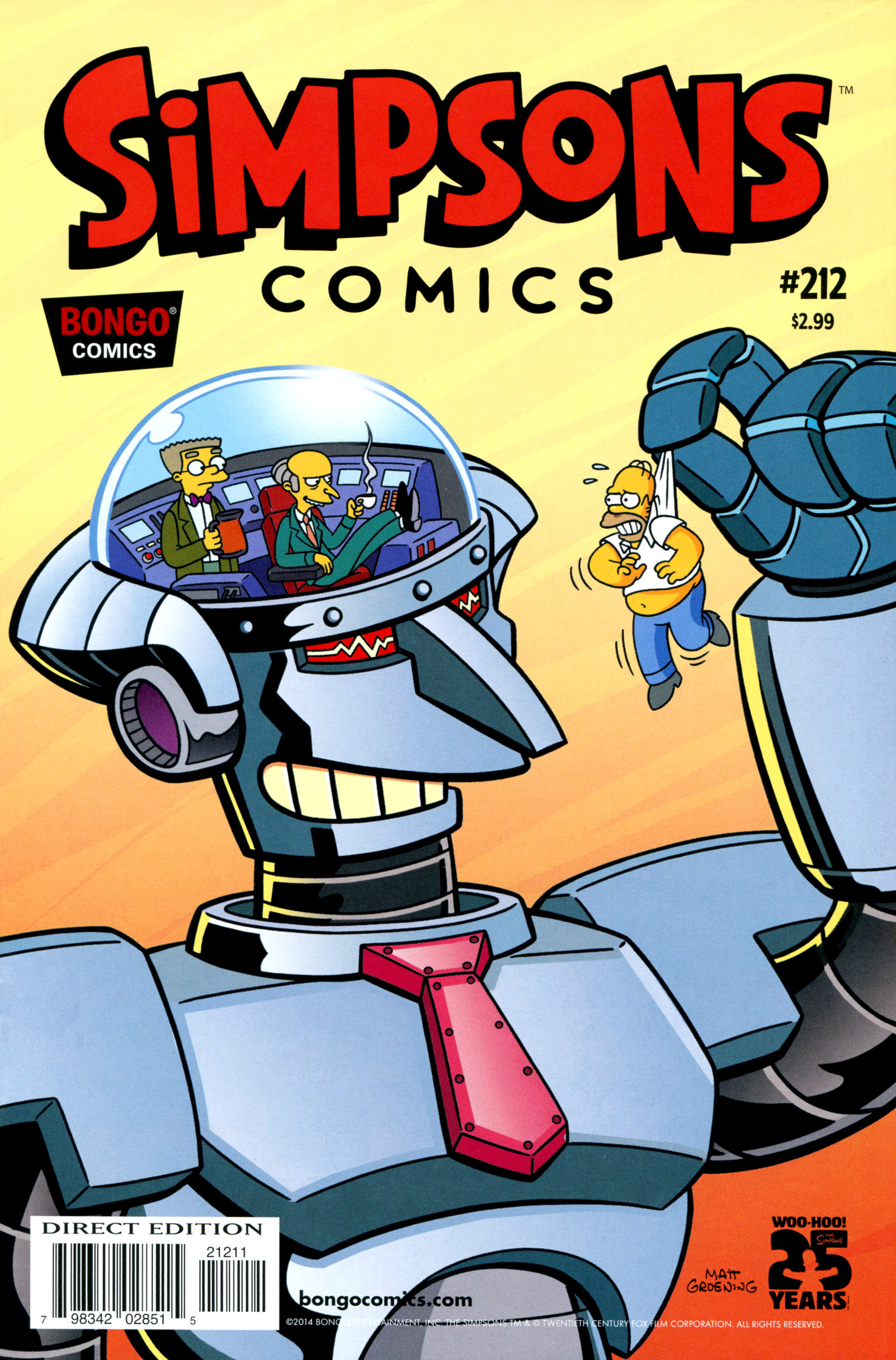 Read online Simpsons Comics comic -  Issue #212 - 1