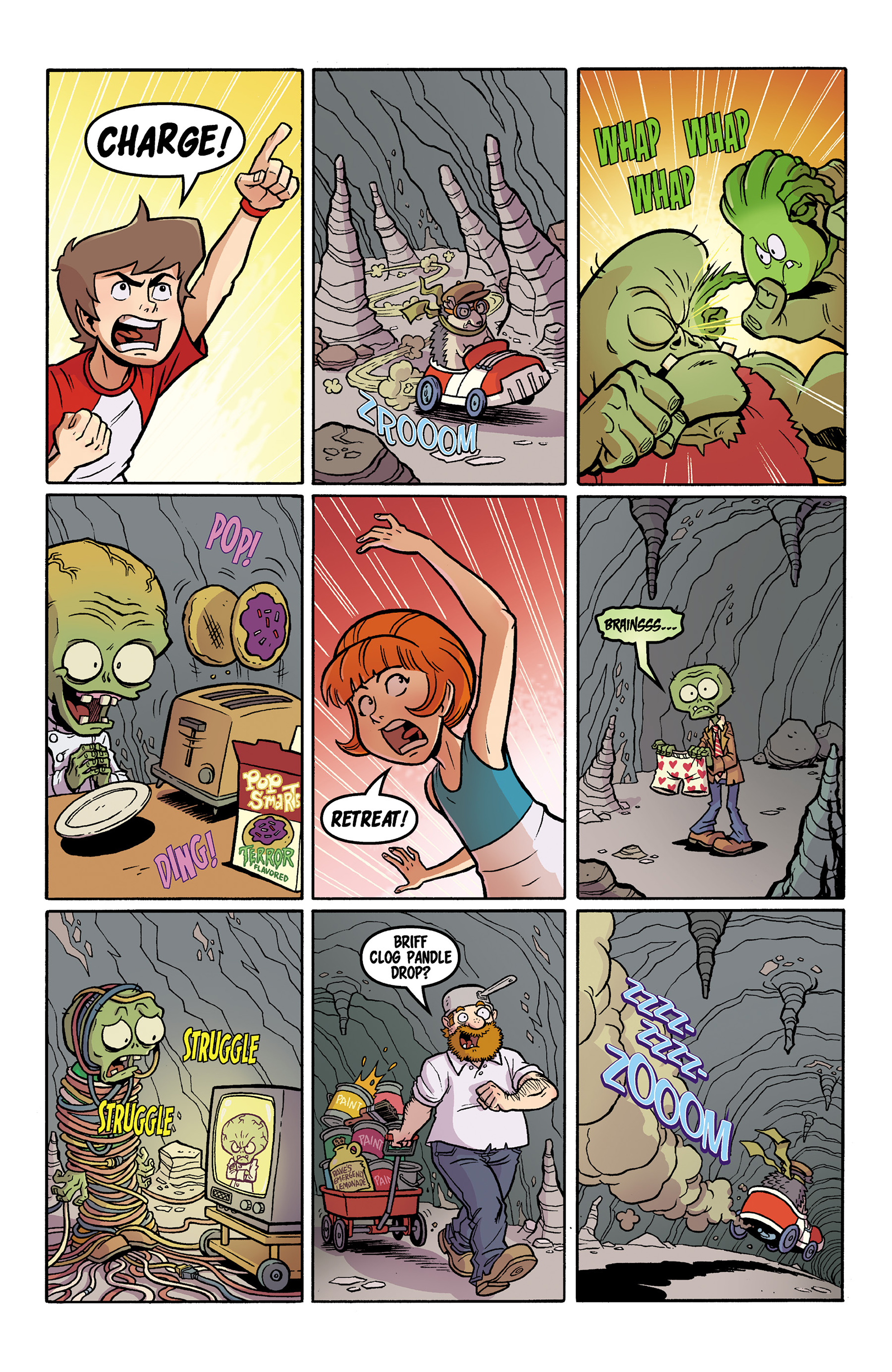 Read online Plants vs. Zombies: Boom Boom Mushroom comic -  Issue #12 - 3
