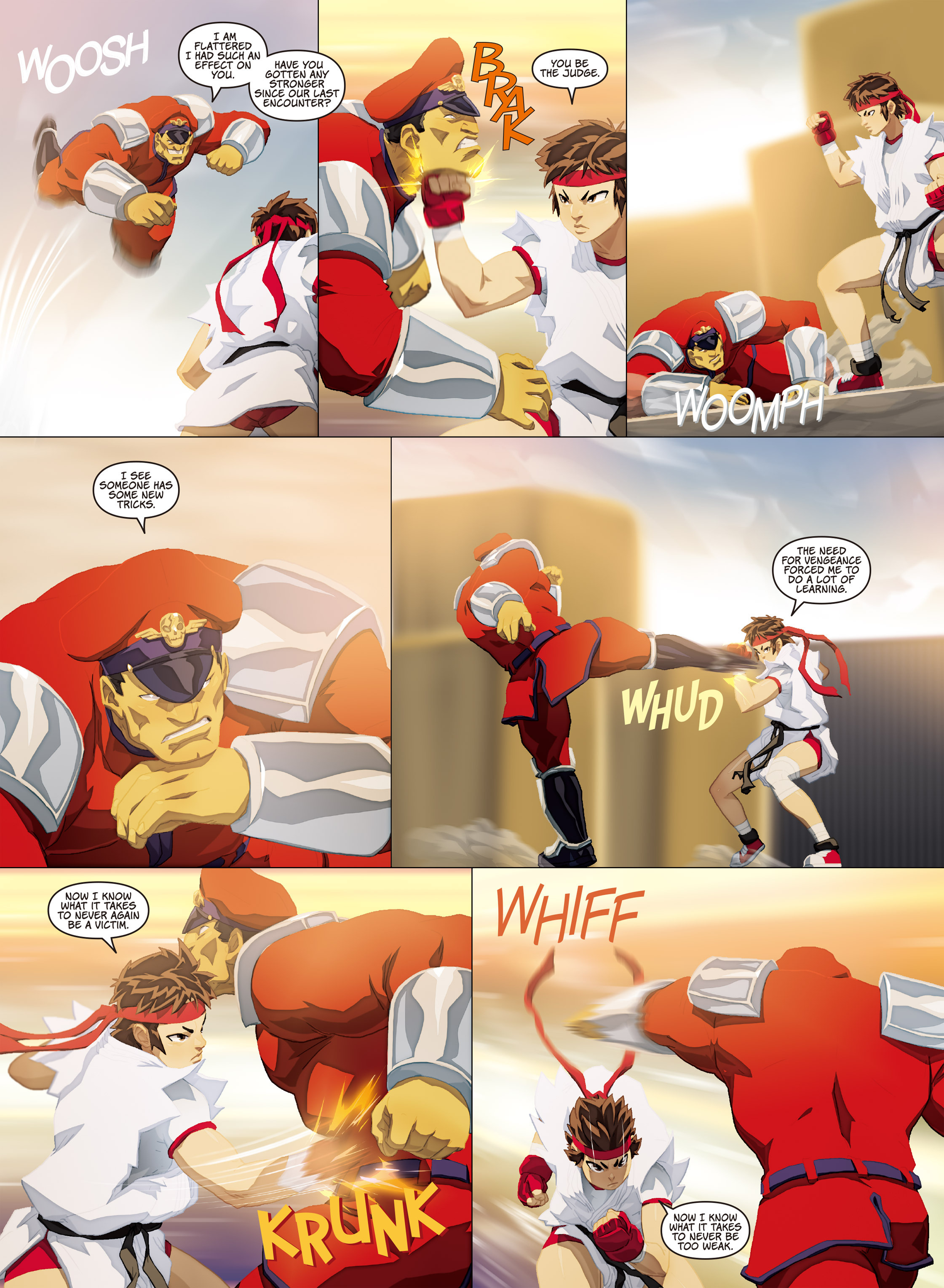 Read online Super Street Fighter comic -  Issue # Vol.2 - Hyper Fighting - 32