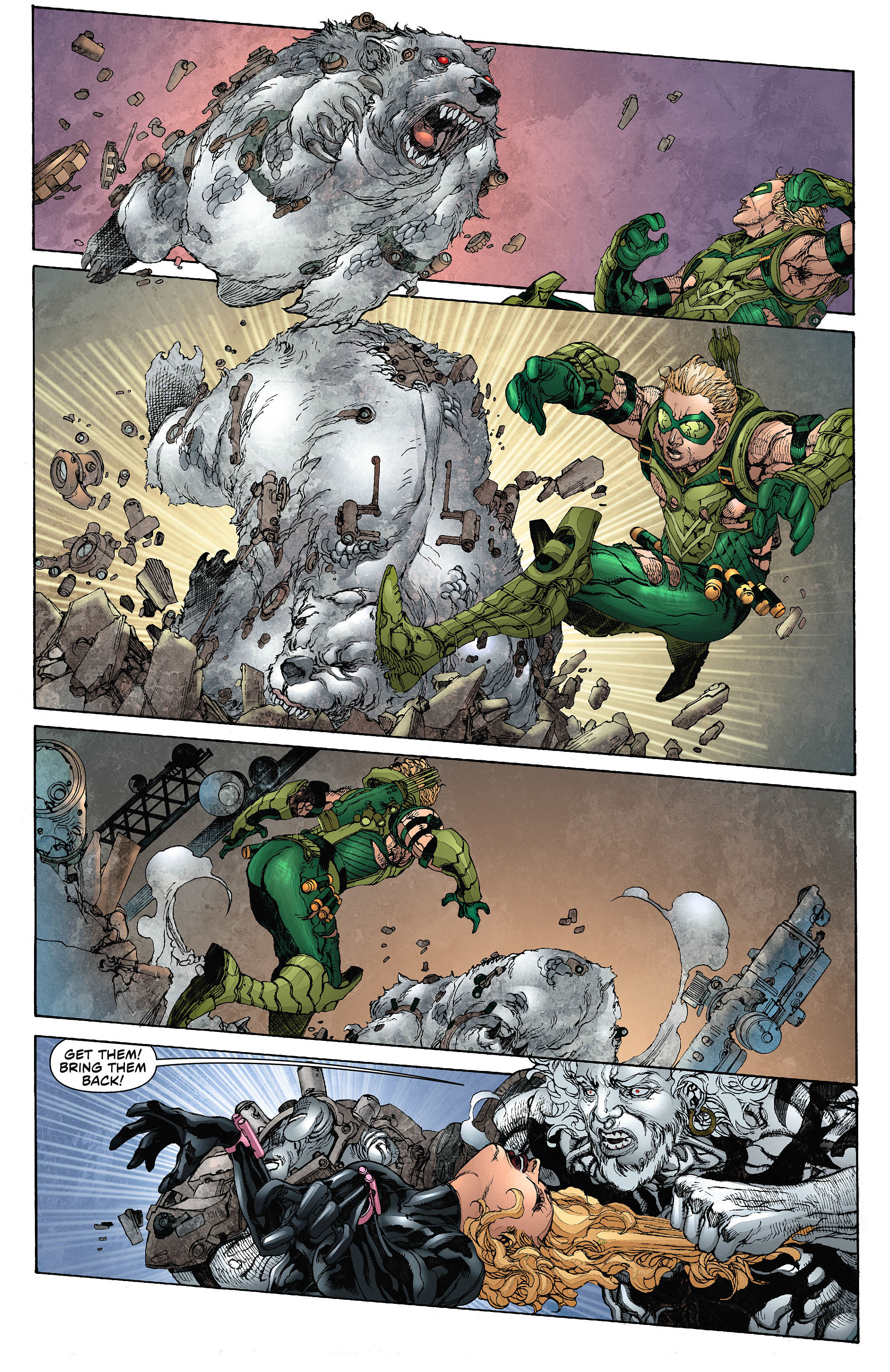 Read online Green Arrow (2011) comic -  Issue #8 - 19