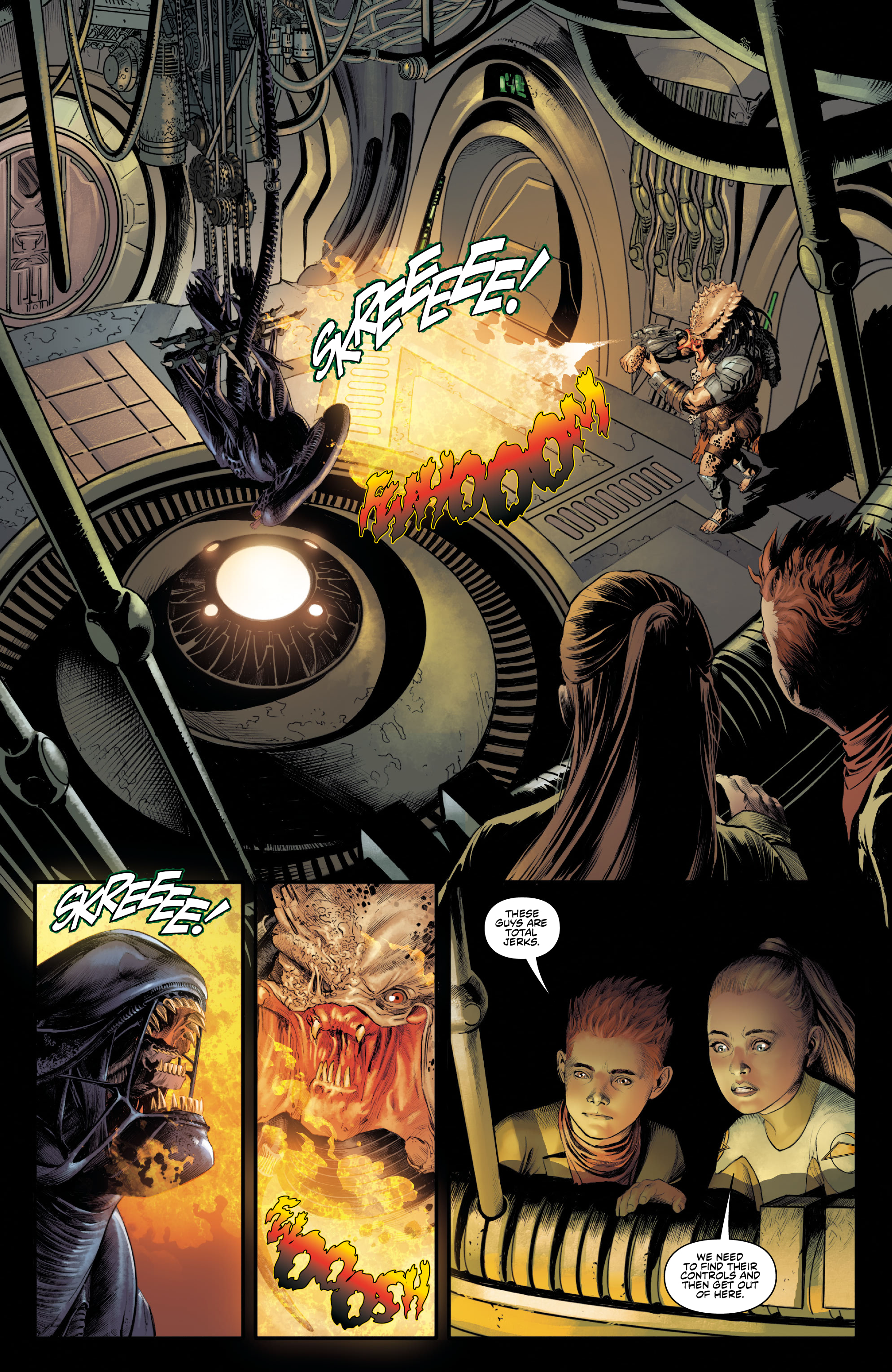 Read online Alien vs. Predator: Thicker Than Blood comic -  Issue # _TPB - 33