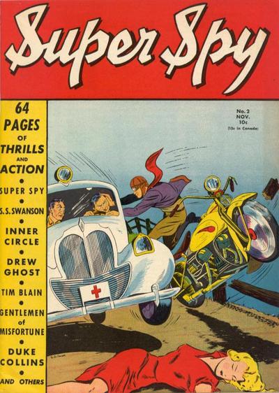 Read online Super Spy (1940) comic -  Issue #2 - 1