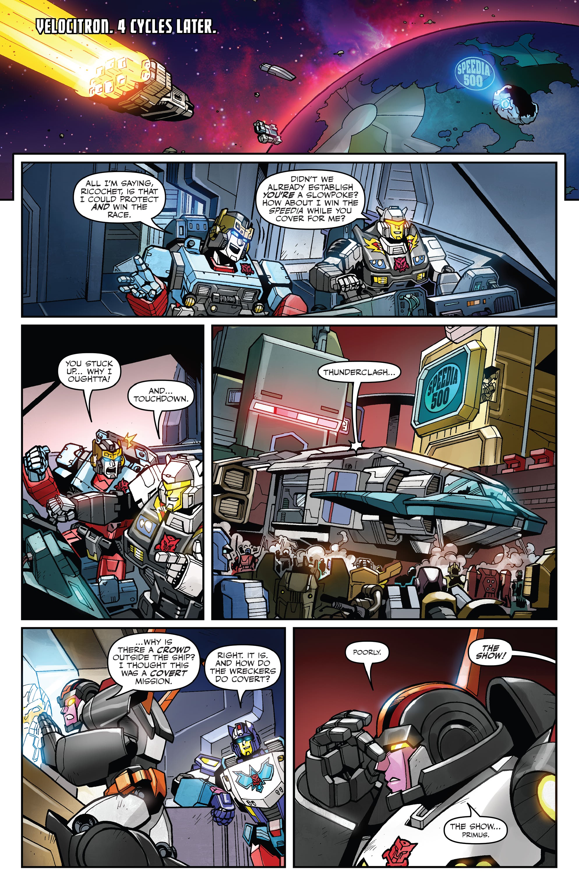 Read online Transformers: Wreckers-Tread and Circuits comic -  Issue #1 - 14