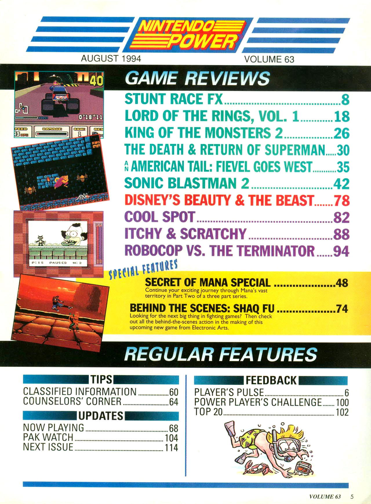 Read online Nintendo Power comic -  Issue #63 - 6