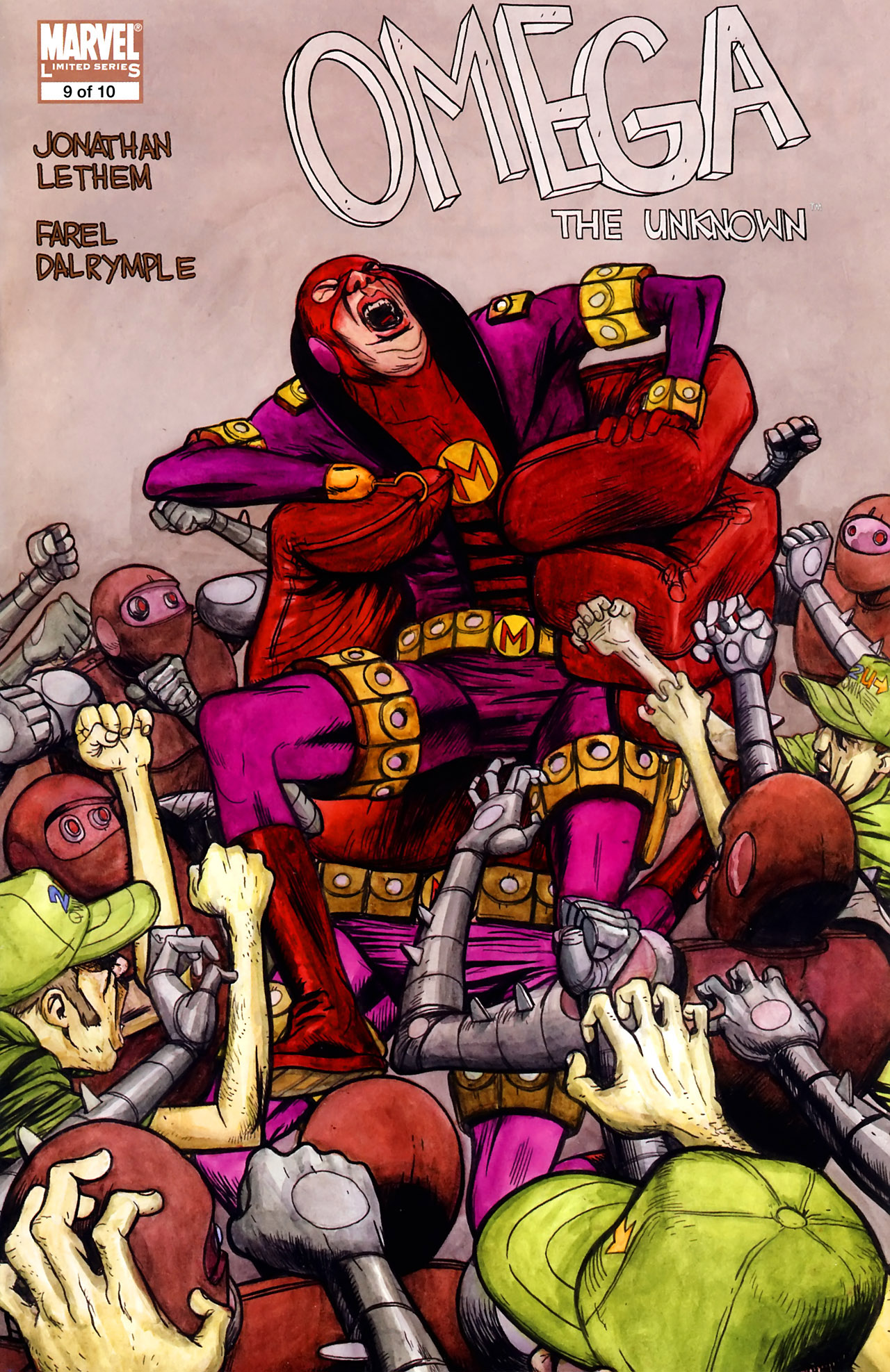 Read online Omega: The Unknown (2007) comic -  Issue #9 - 2