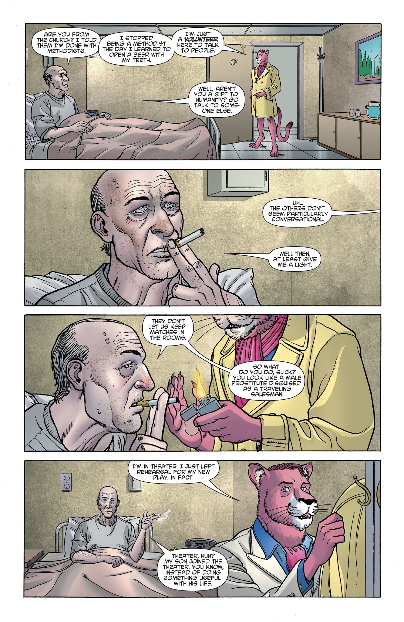 Read online Exit Stage Left: The Snagglepuss Chronicles comic -  Issue #2 - 10