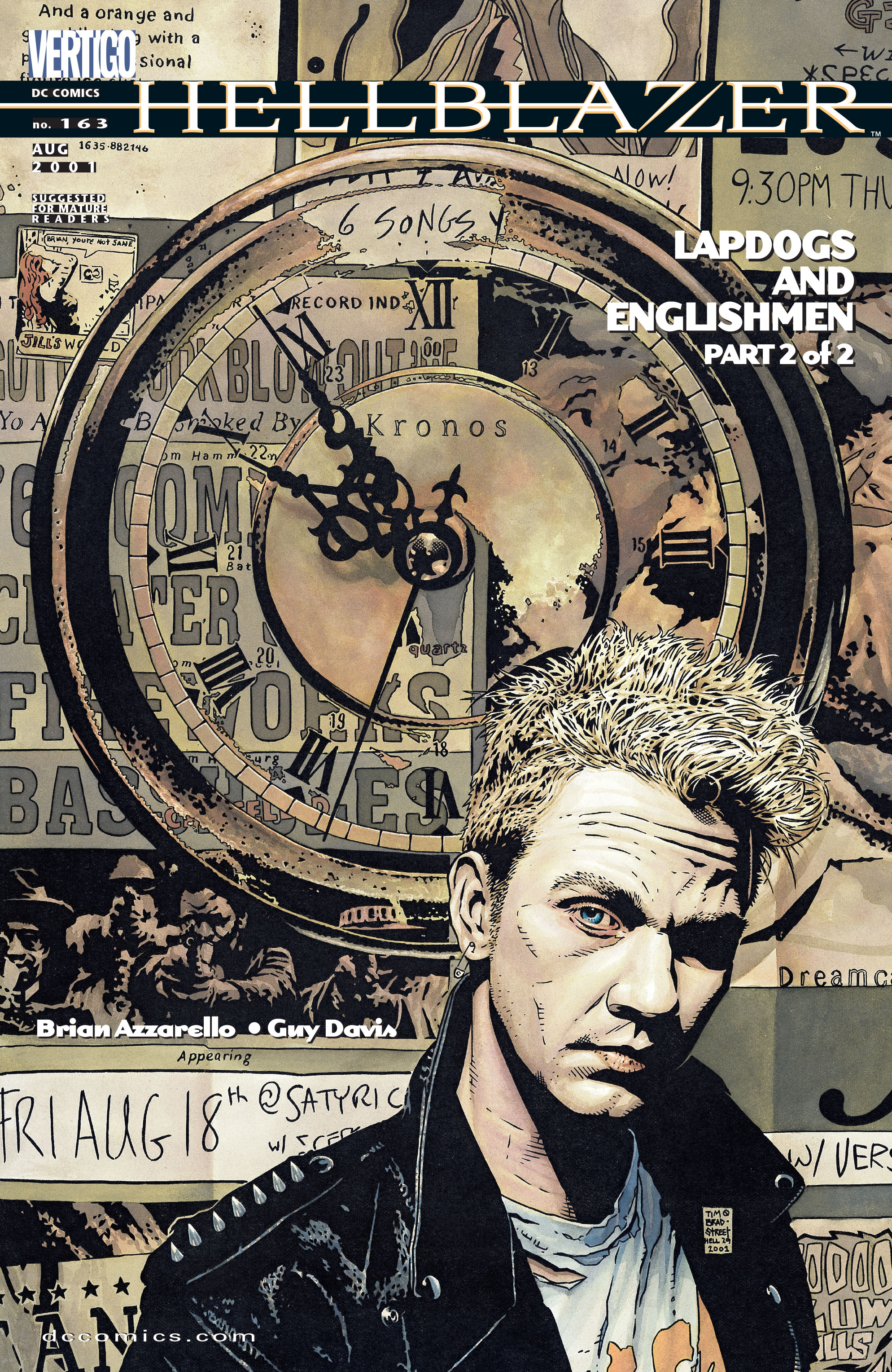 Read online Hellblazer comic -  Issue #163 - 1