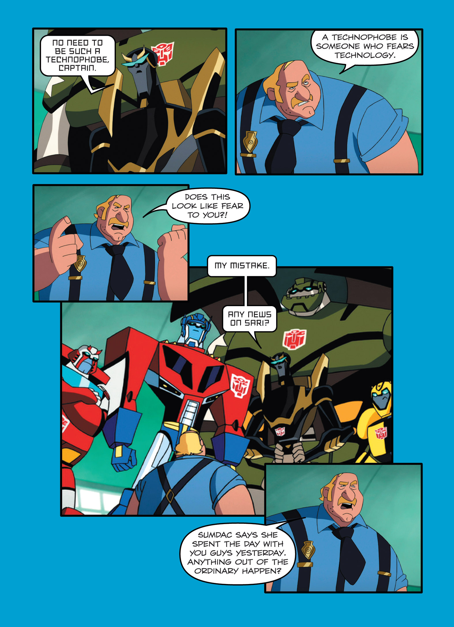 Read online Transformers Animated comic -  Issue #5 - 25