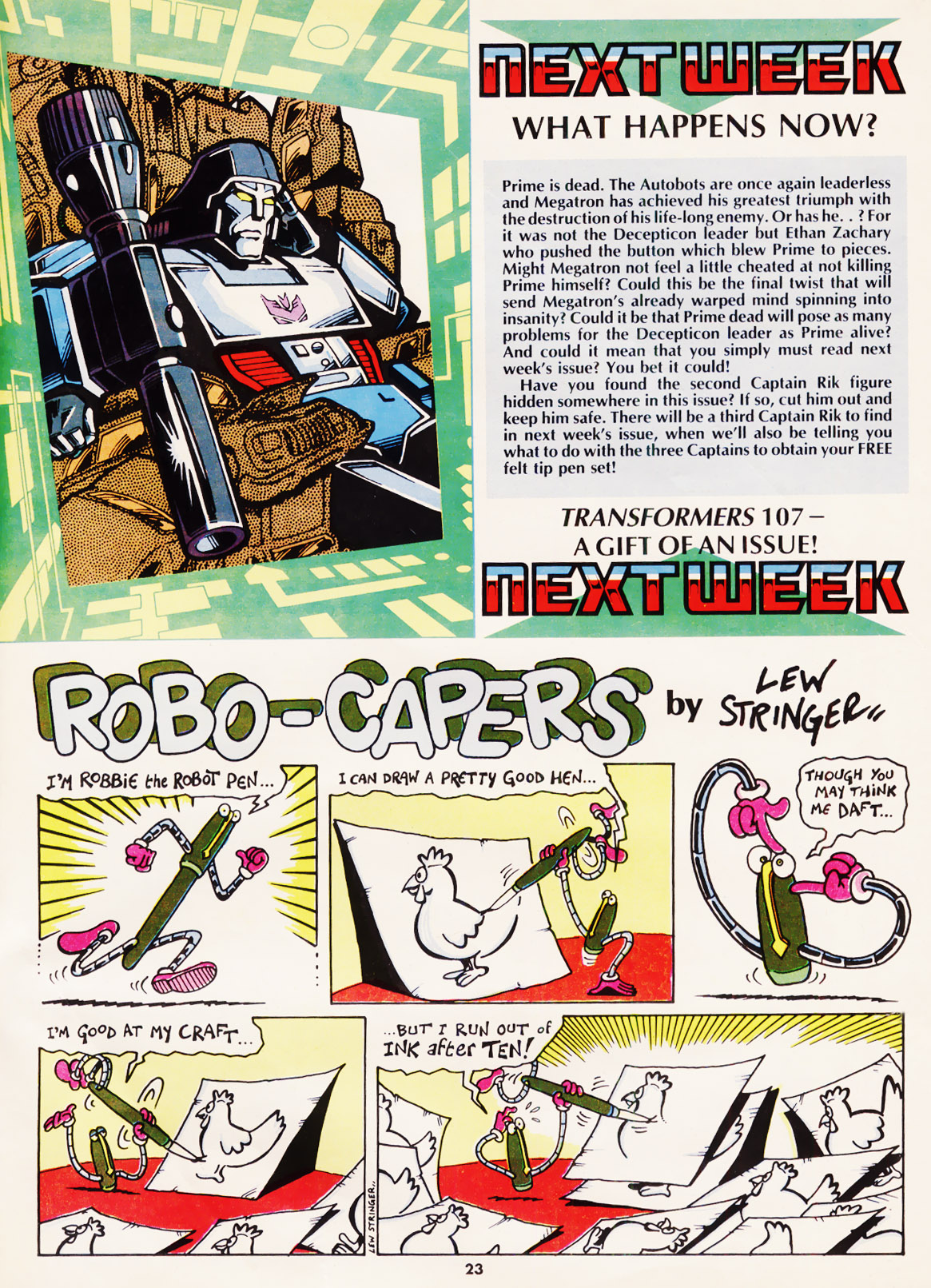 Read online The Transformers (UK) comic -  Issue #106 - 16