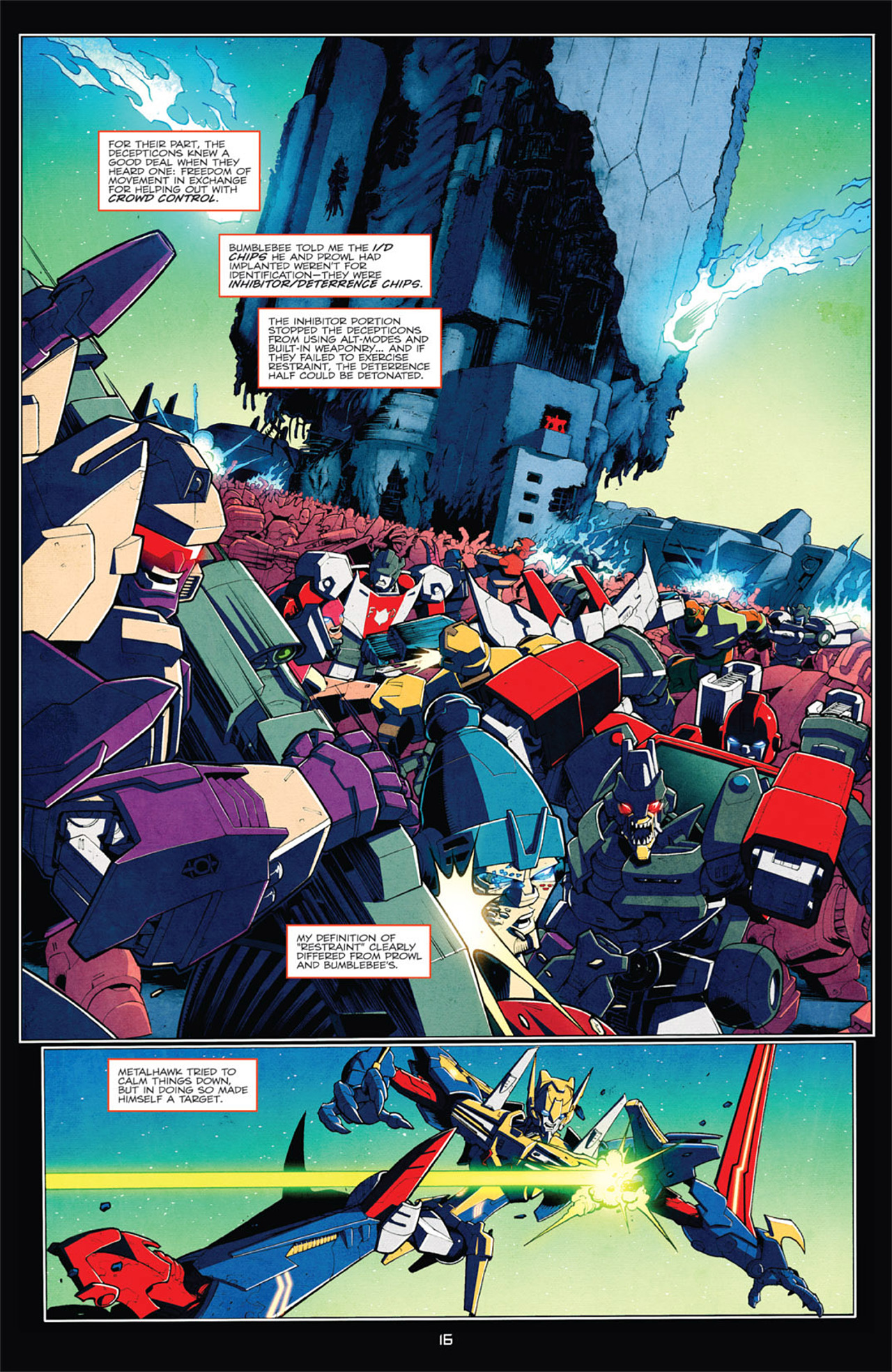 Read online The Transformers: Death of Optimus Prime comic -  Issue # Full - 21