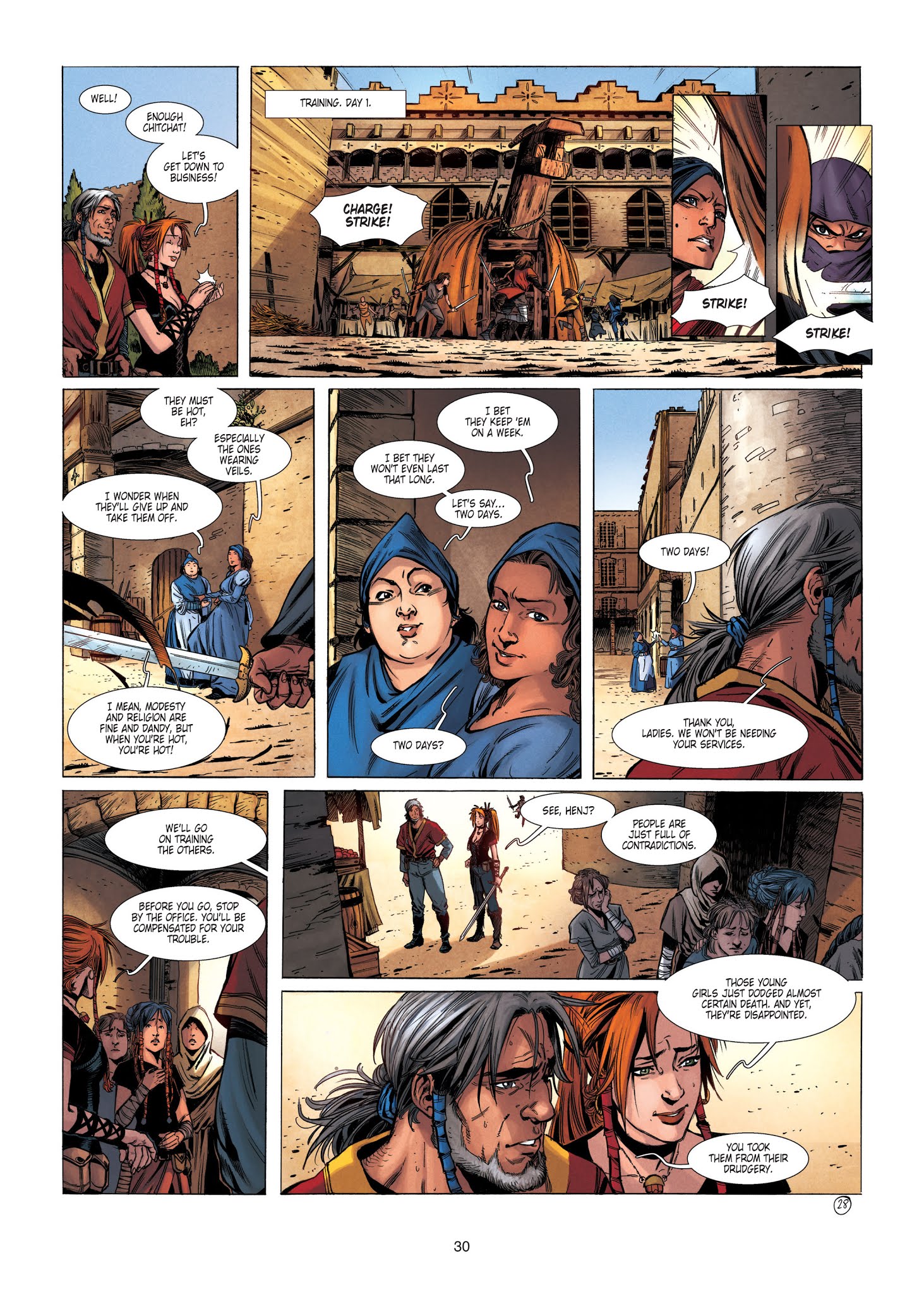 Read online Chronicles of the Dragon Knights comic -  Issue #12 - 30