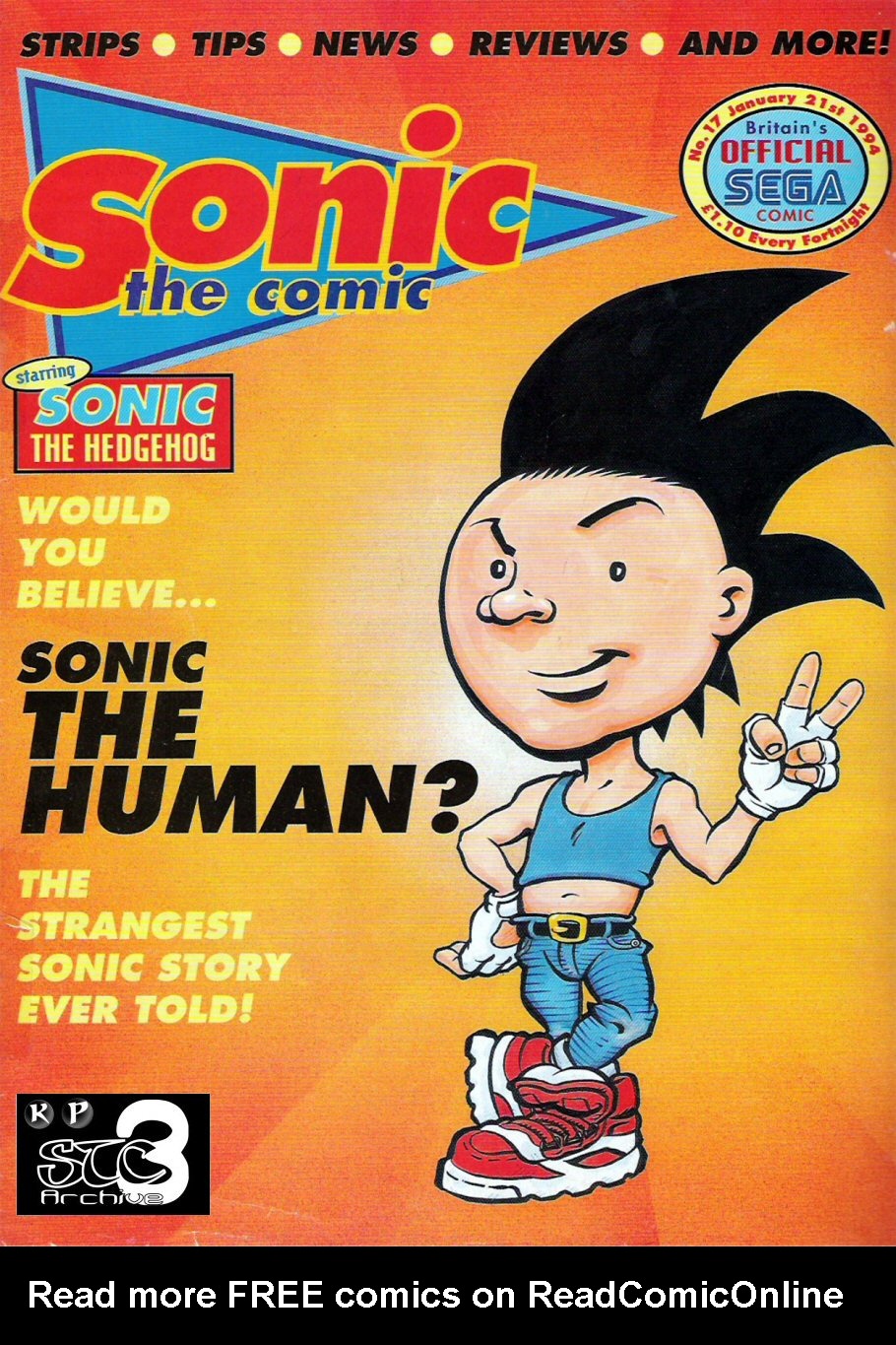 Read online Sonic the Comic comic -  Issue #17 - 1