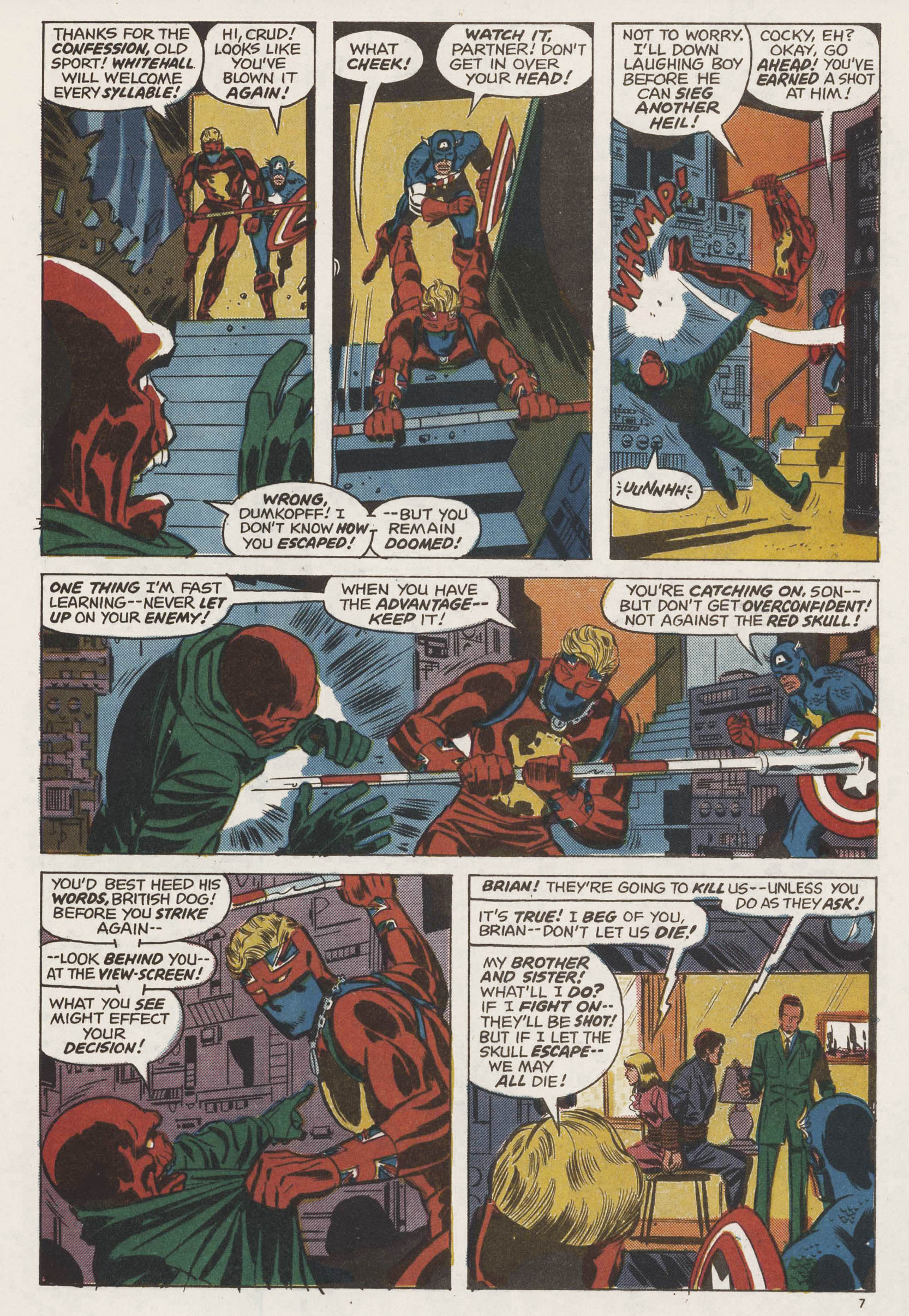 Read online Captain Britain (1976) comic -  Issue #17 - 7