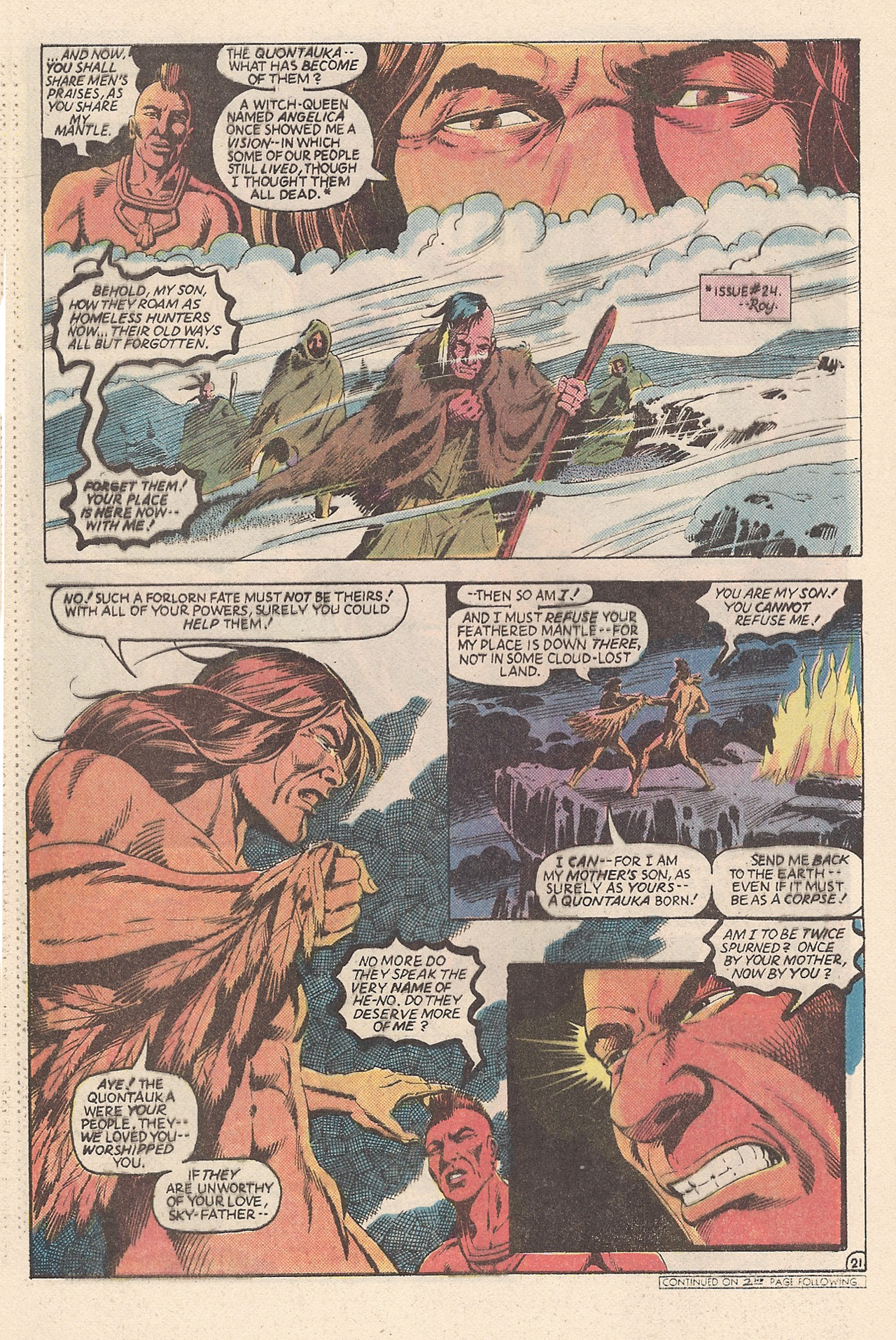 Read online Arak Son of Thunder comic -  Issue #33 - 28