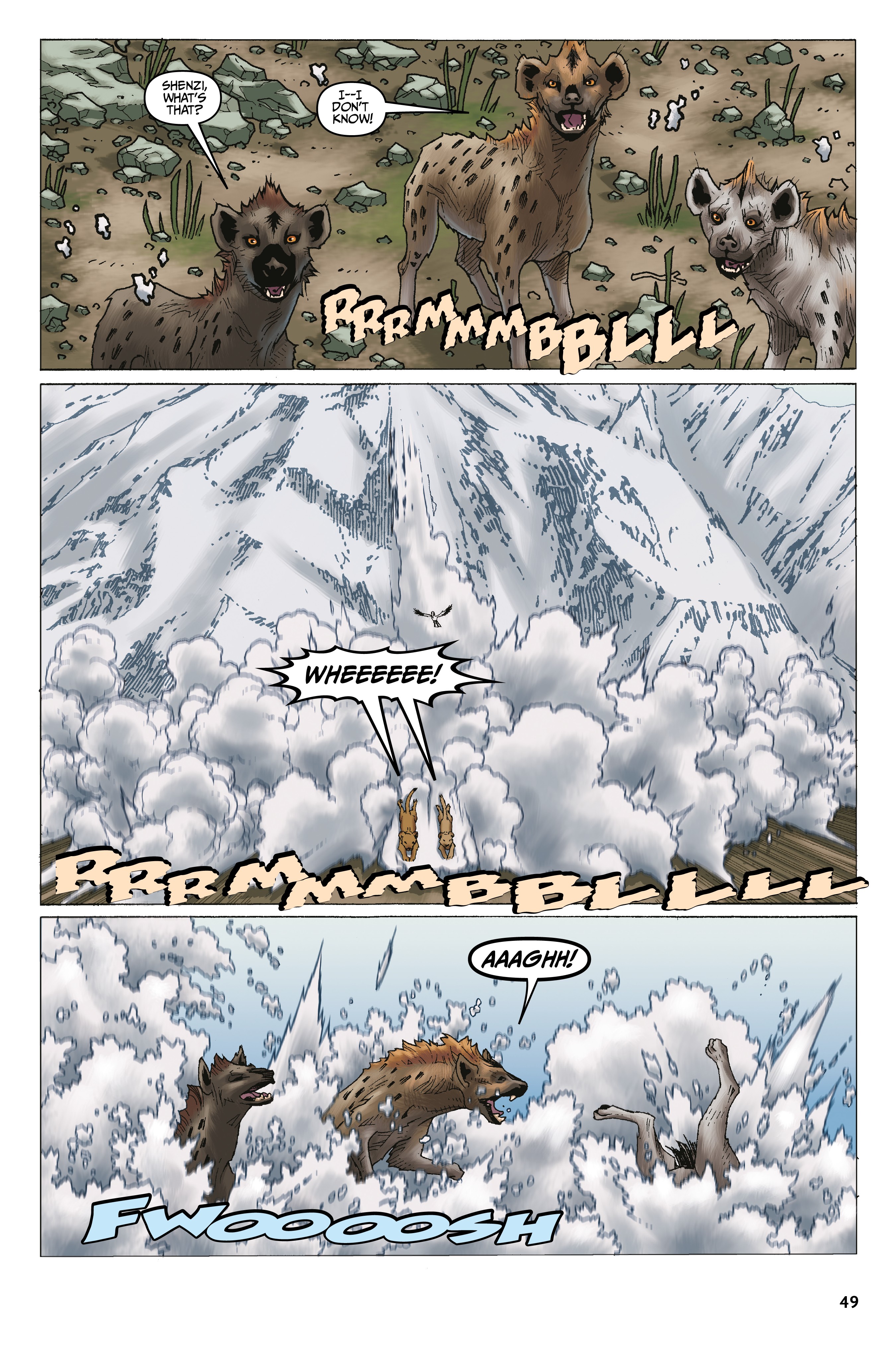Read online Disney The Lion King: Wild Schemes and Catastrophes comic -  Issue # TPB - 50