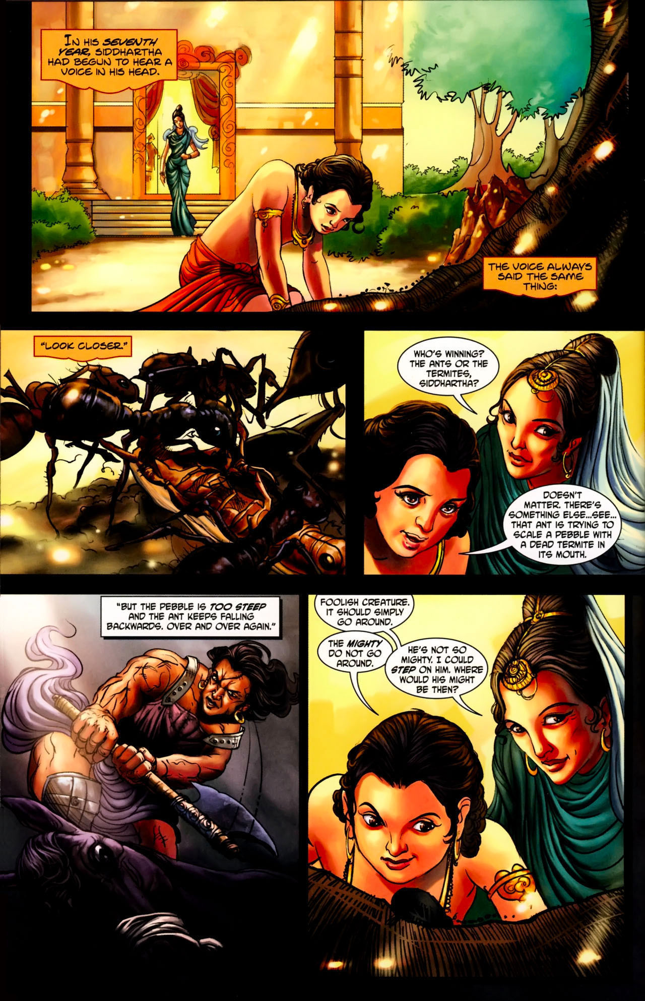 Read online Deepak Chopra's Buddha: A Story of Enlightenment comic -  Issue #2 - 4