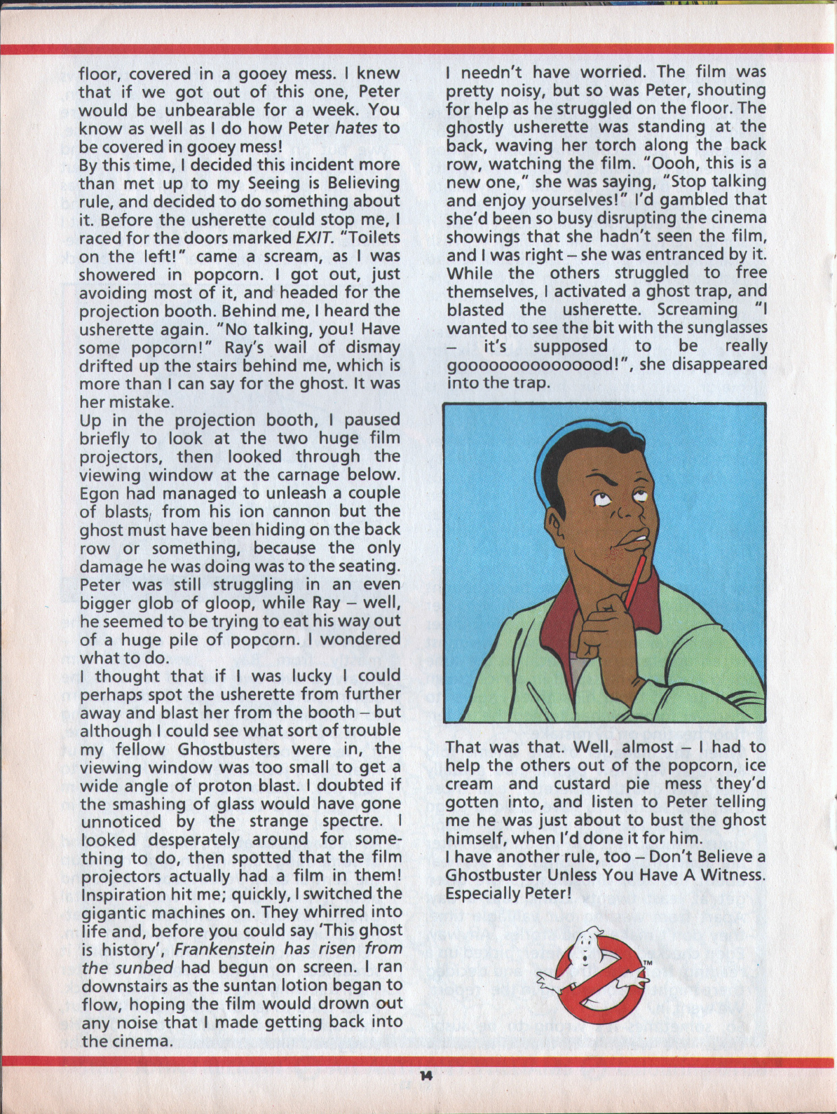Read online The Real Ghostbusters comic -  Issue #45 - 14