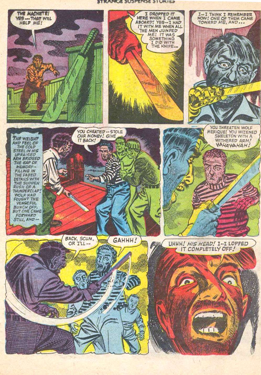 Read online Strange Suspense Stories (1952) comic -  Issue #3 - 22