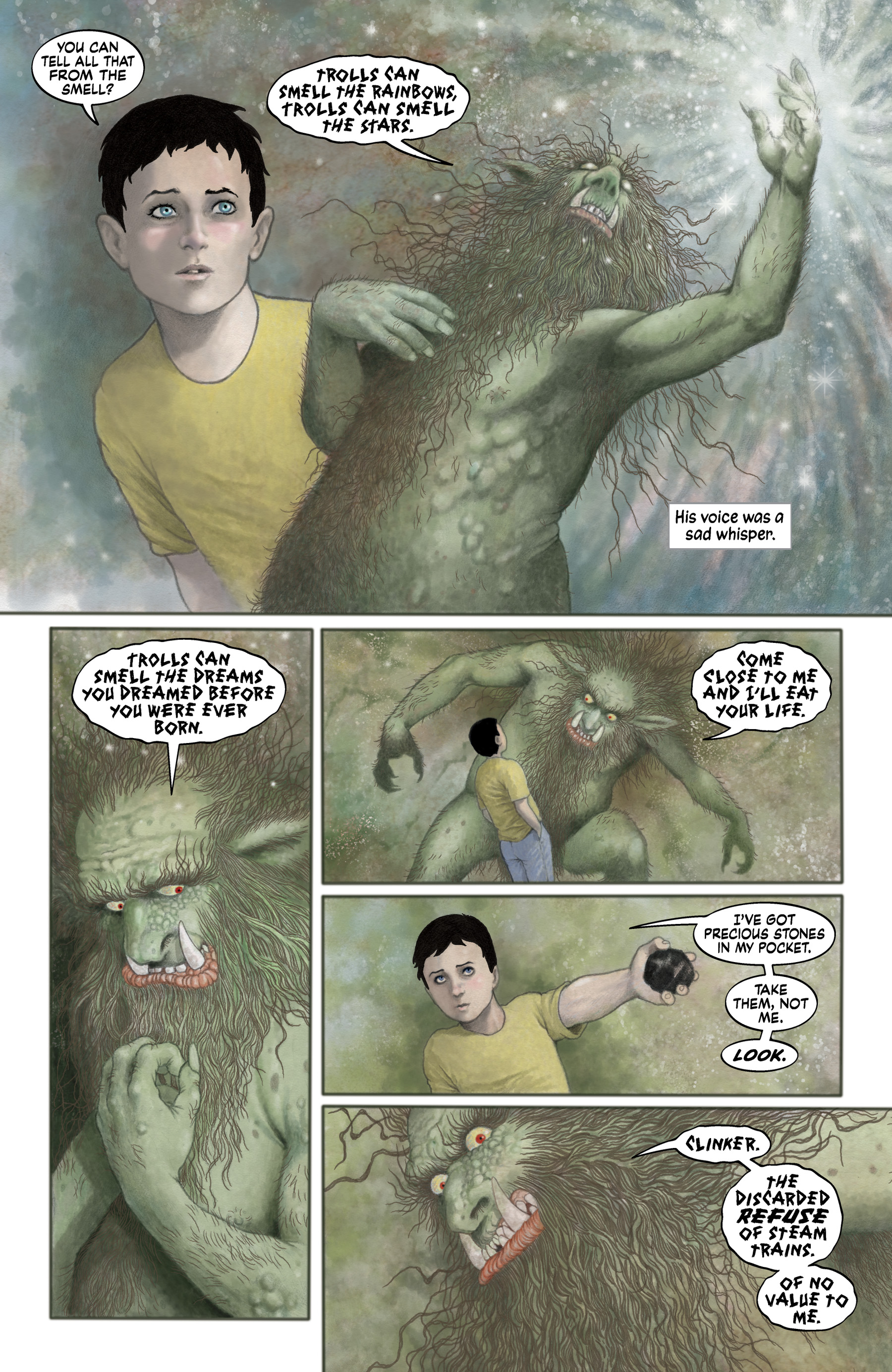 Read online Neil Gaiman's Troll Bridge comic -  Issue # TPB - 27