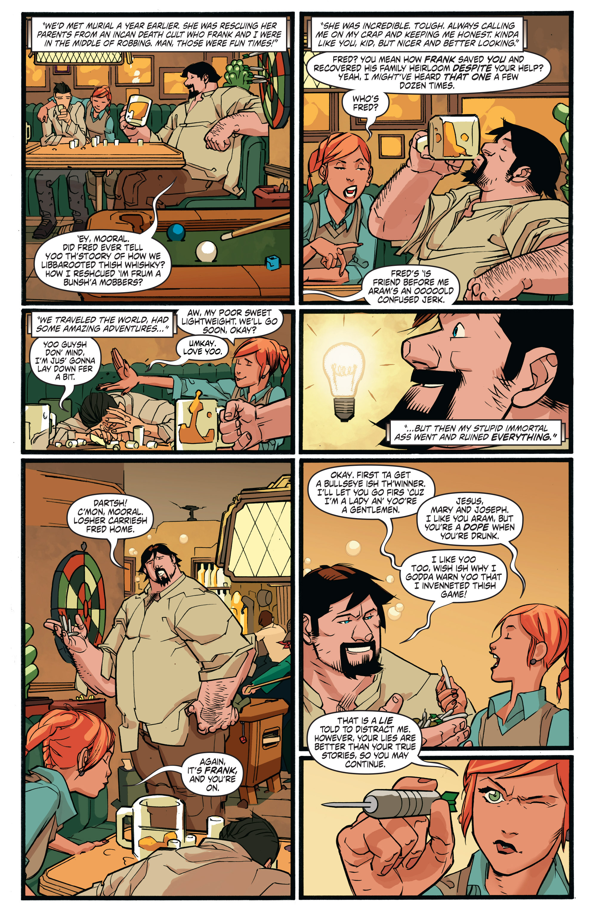 Read online A&A: The Adventures of Archer & Armstrong comic -  Issue #2 - 4