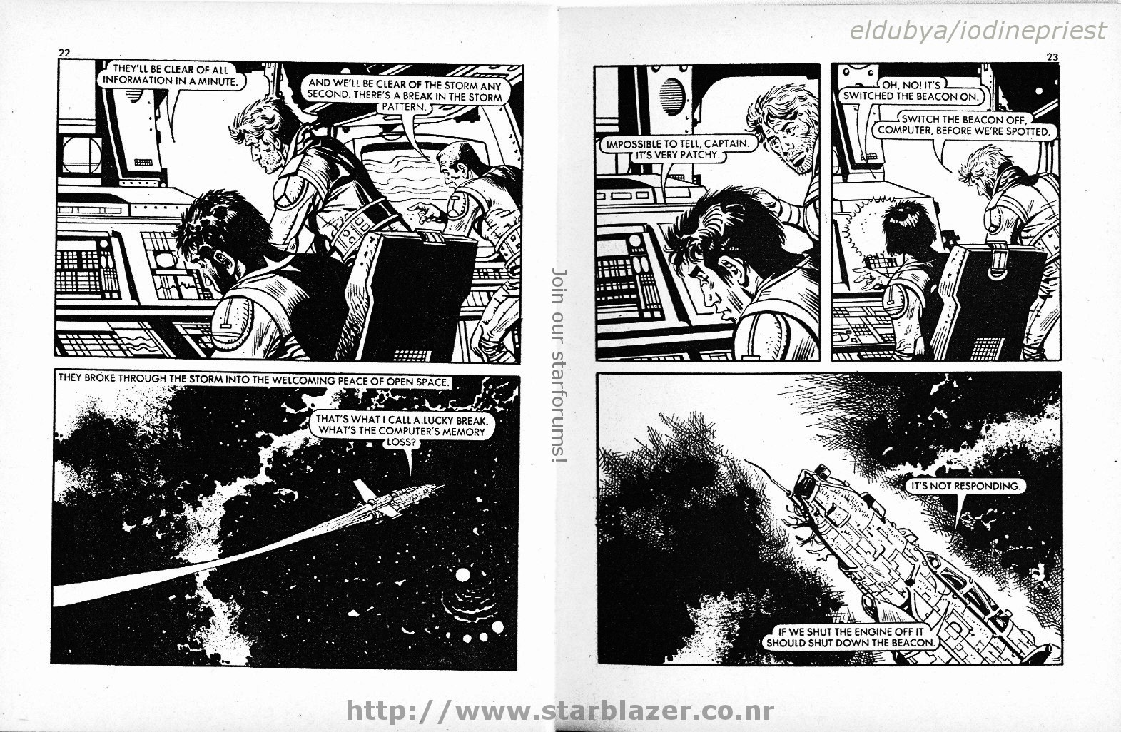 Read online Starblazer comic -  Issue #104 - 13