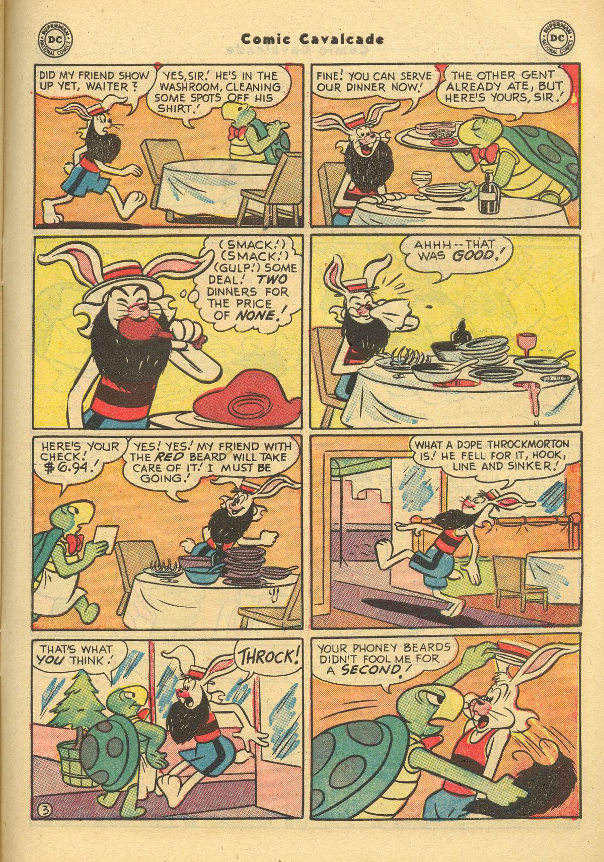 Read online Comic Cavalcade comic -  Issue #52 - 53