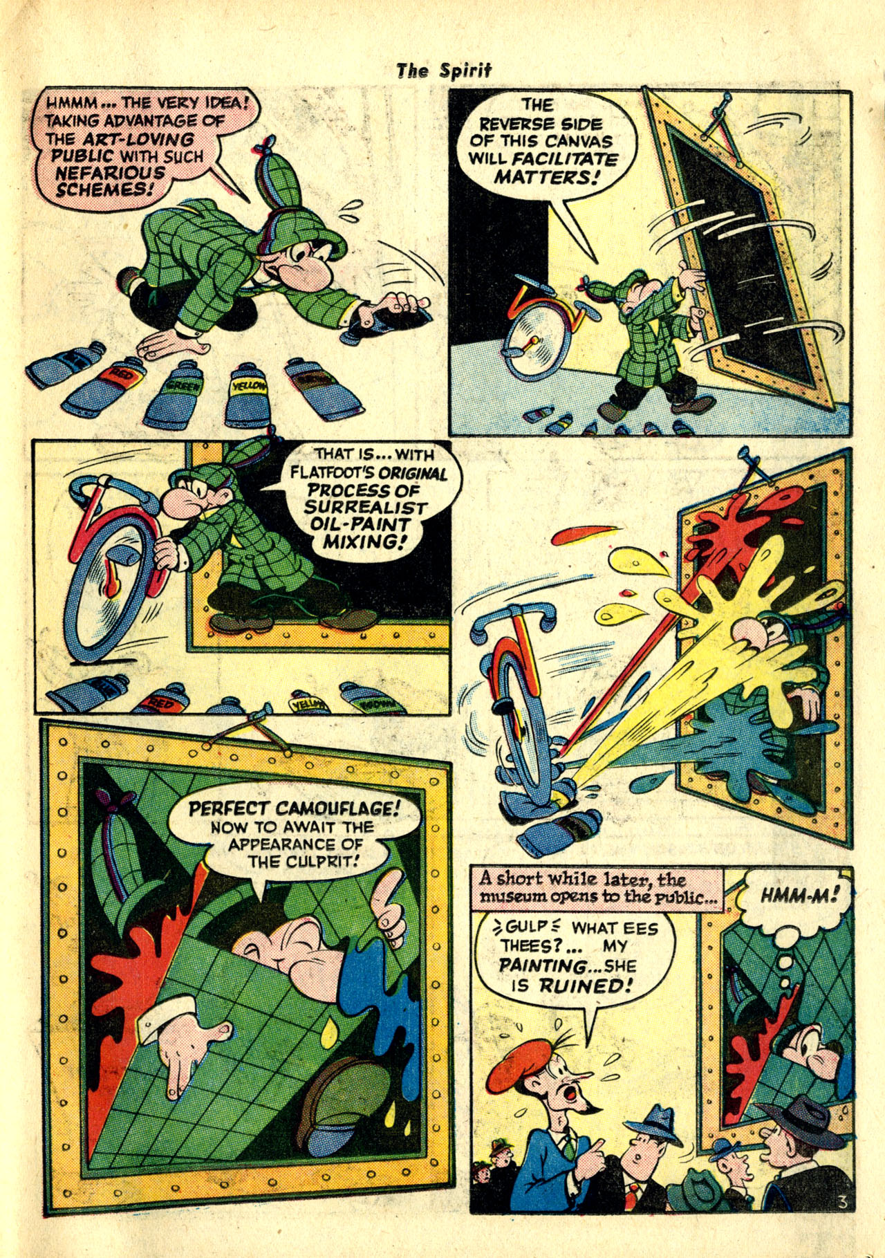 Read online The Spirit (1944) comic -  Issue #7 - 37