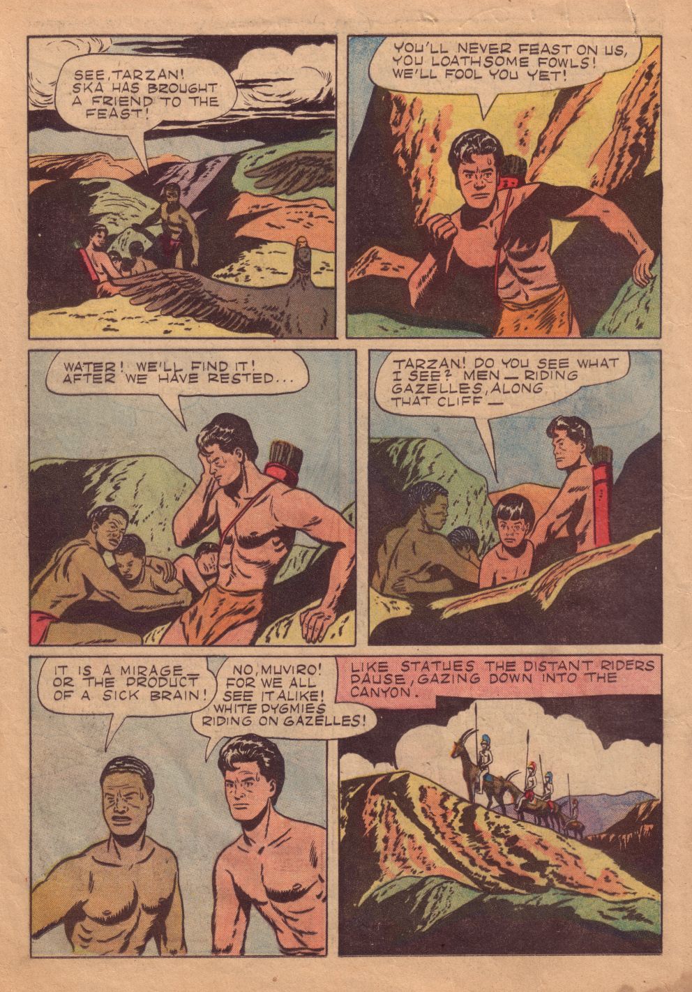 Read online Tarzan (1948) comic -  Issue #8 - 12
