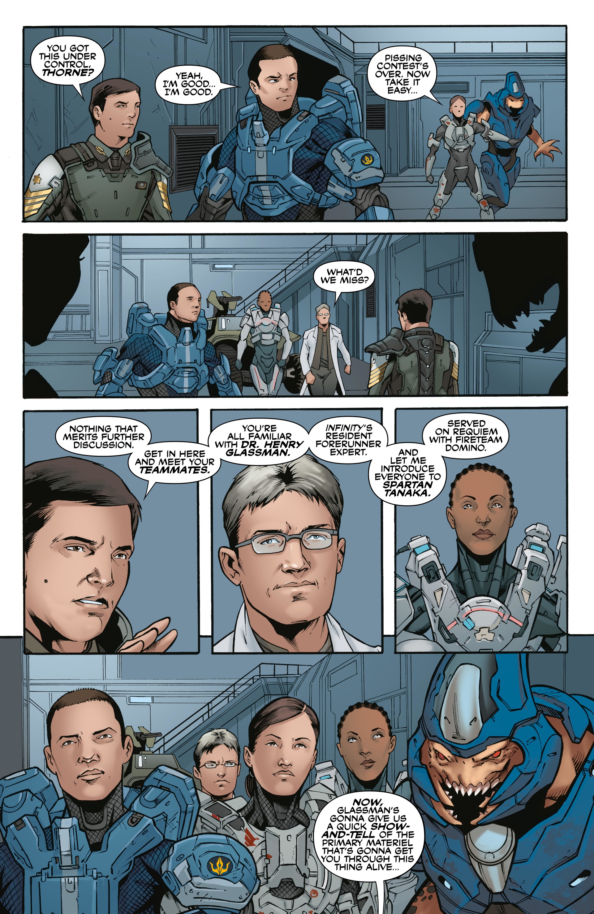 Read online Halo: Initiation and Escalation comic -  Issue # TPB (Part 6) - 19