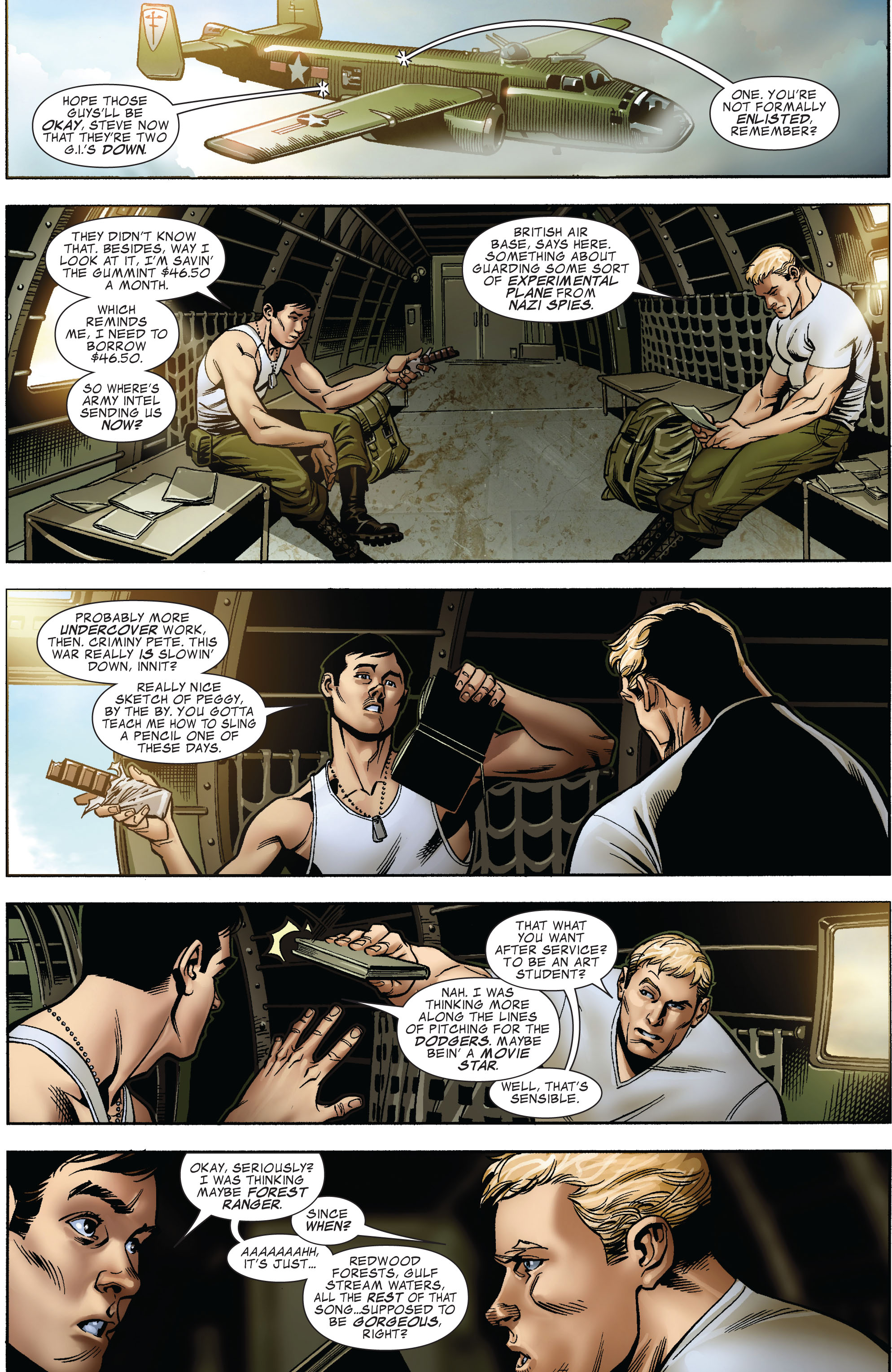 Captain America: Man Out of Time 1 Page 6