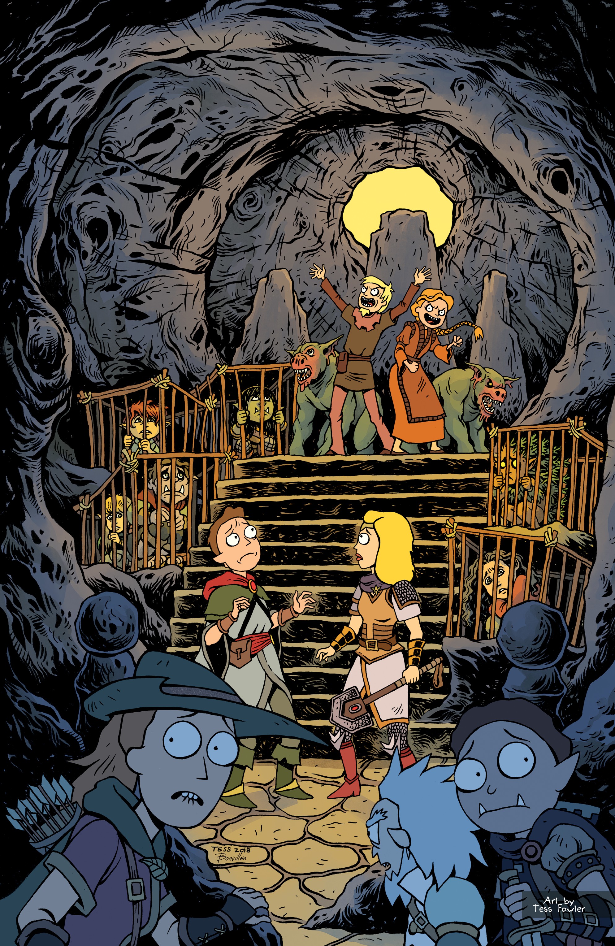 Read online Rick and Morty vs Dungeons & Dragons comic -  Issue #4 - 31