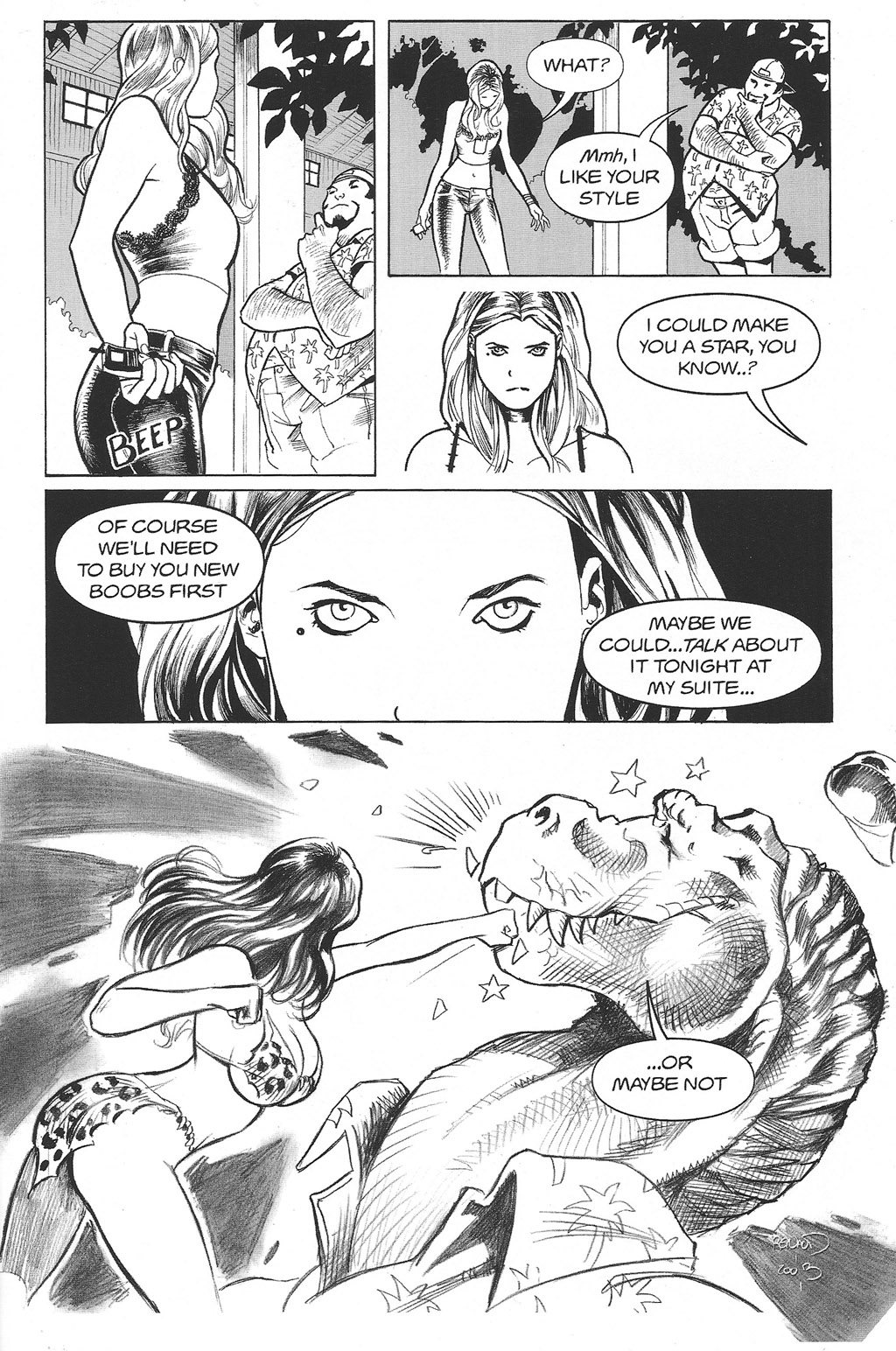 Read online Cavewoman: The Movie comic -  Issue # Full - 26