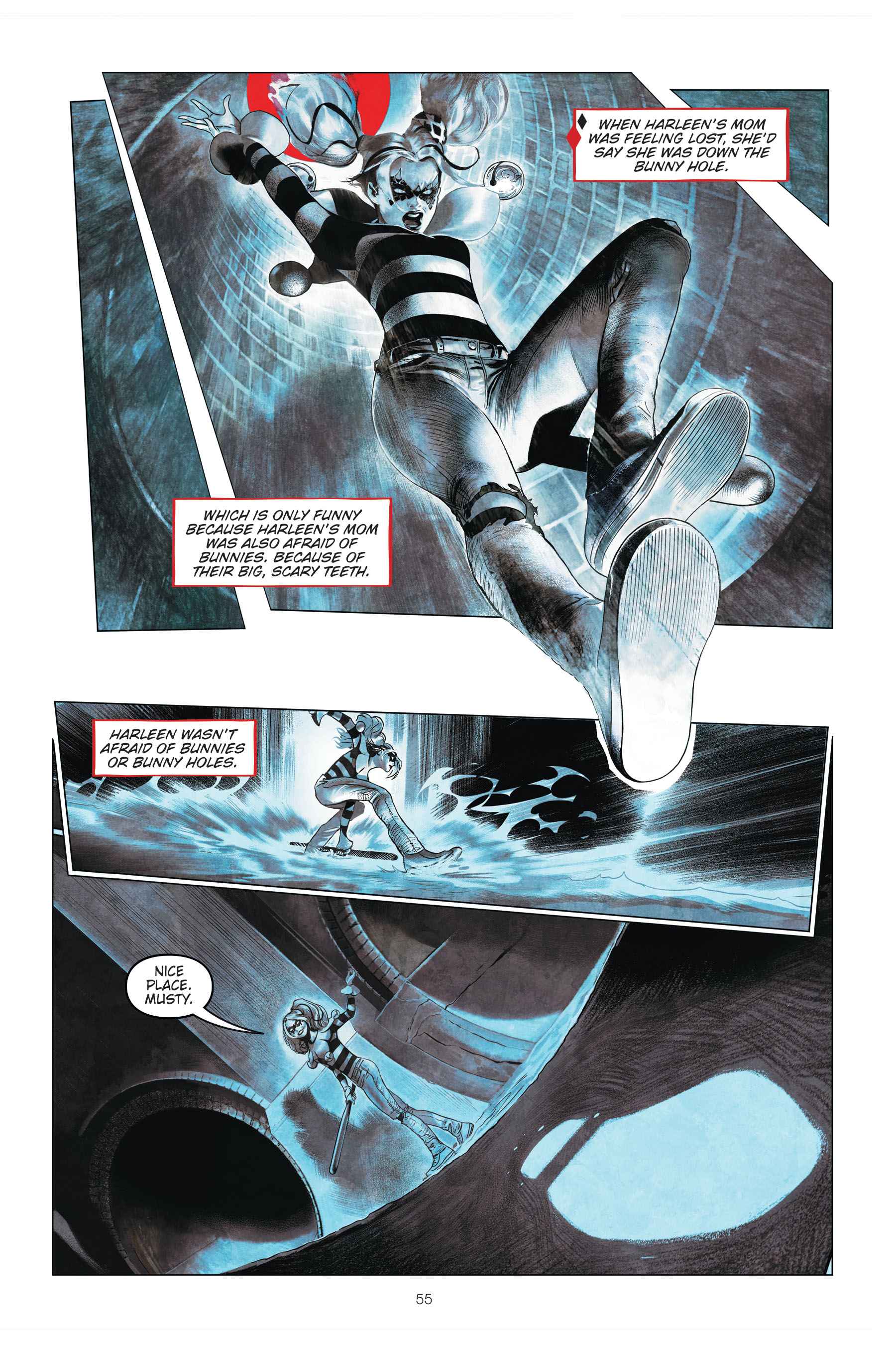Read online Harley Quinn: Breaking Glass comic -  Issue # TPB (Part 1) - 56
