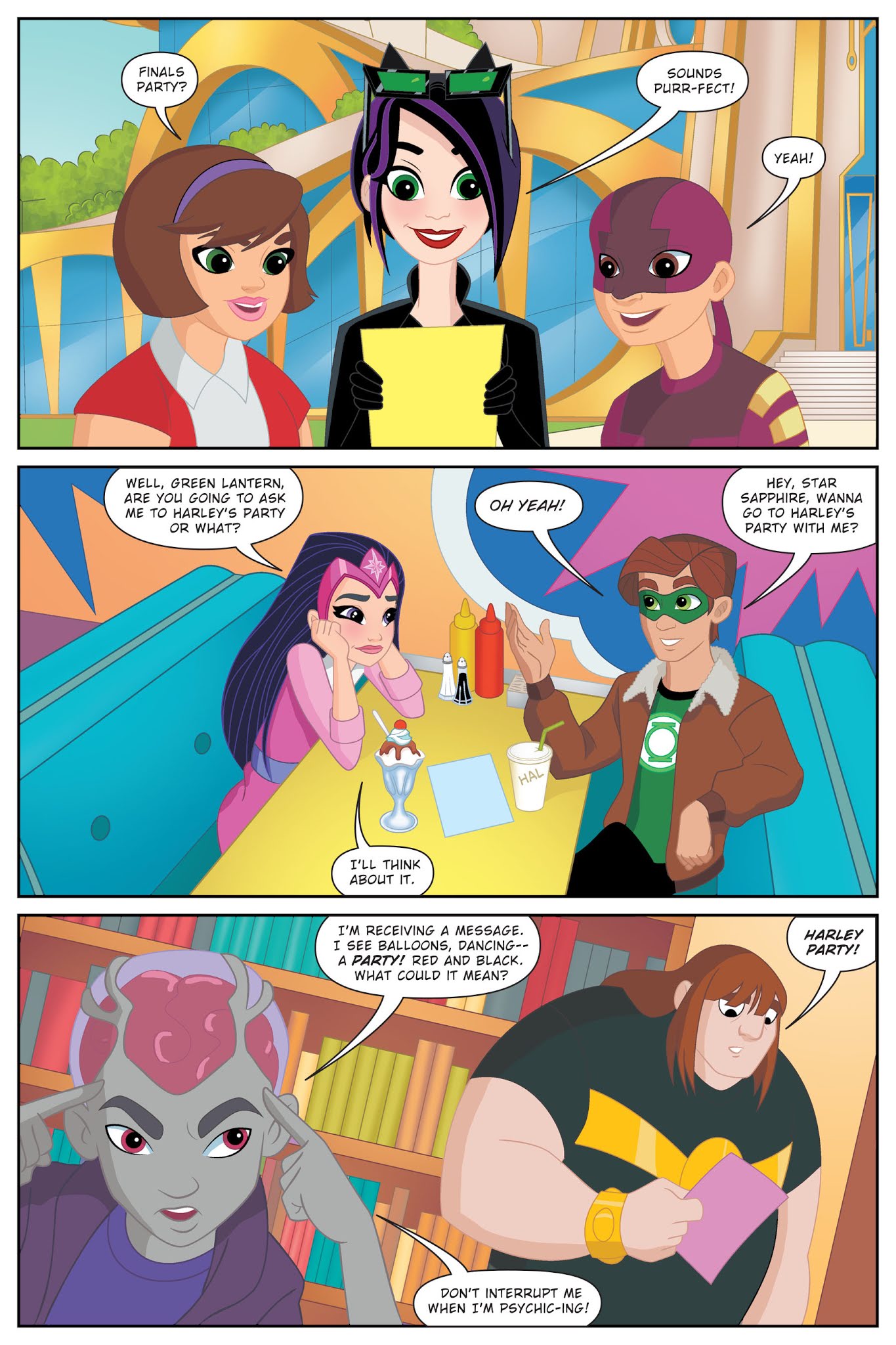 Read online DC Super Hero Girls: Finals Crisis comic -  Issue # TPB - 103