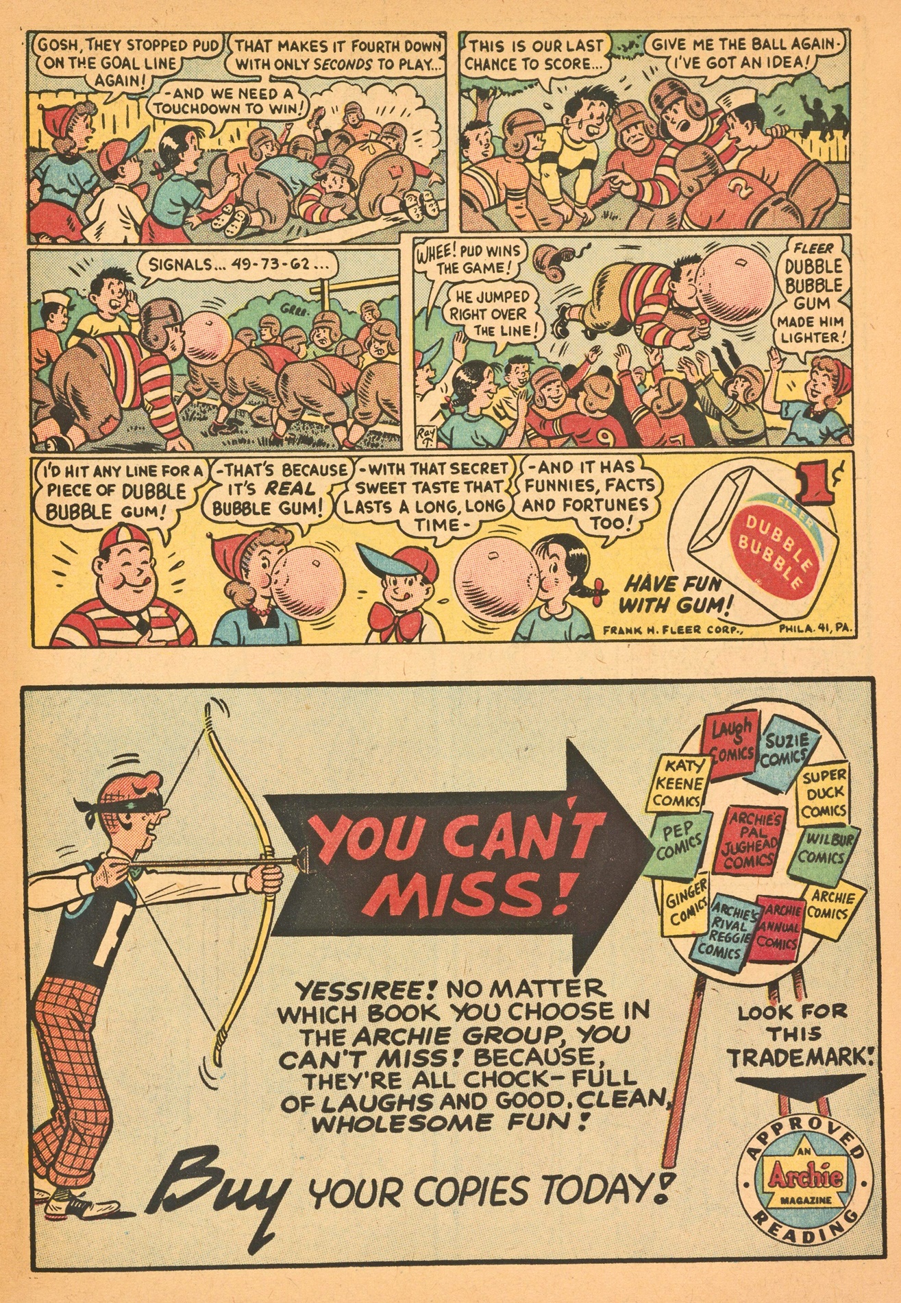 Read online Pep Comics comic -  Issue #99 - 27